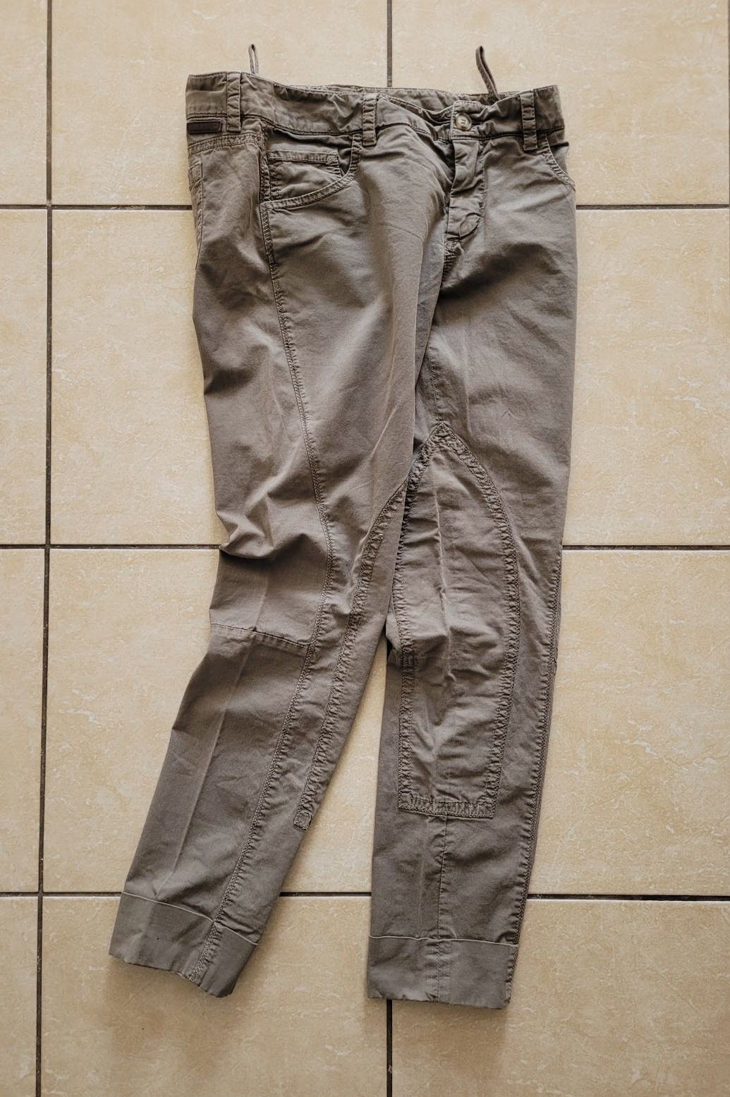 image of Prada Woman Casual Pants in Beige, Women's (Size 26)