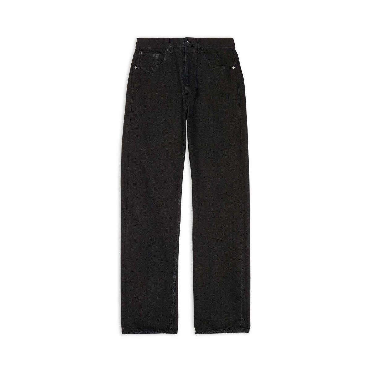 image of Balenciaga Garde-Robe Relaxed Jeans Black, Men's (Size 28)