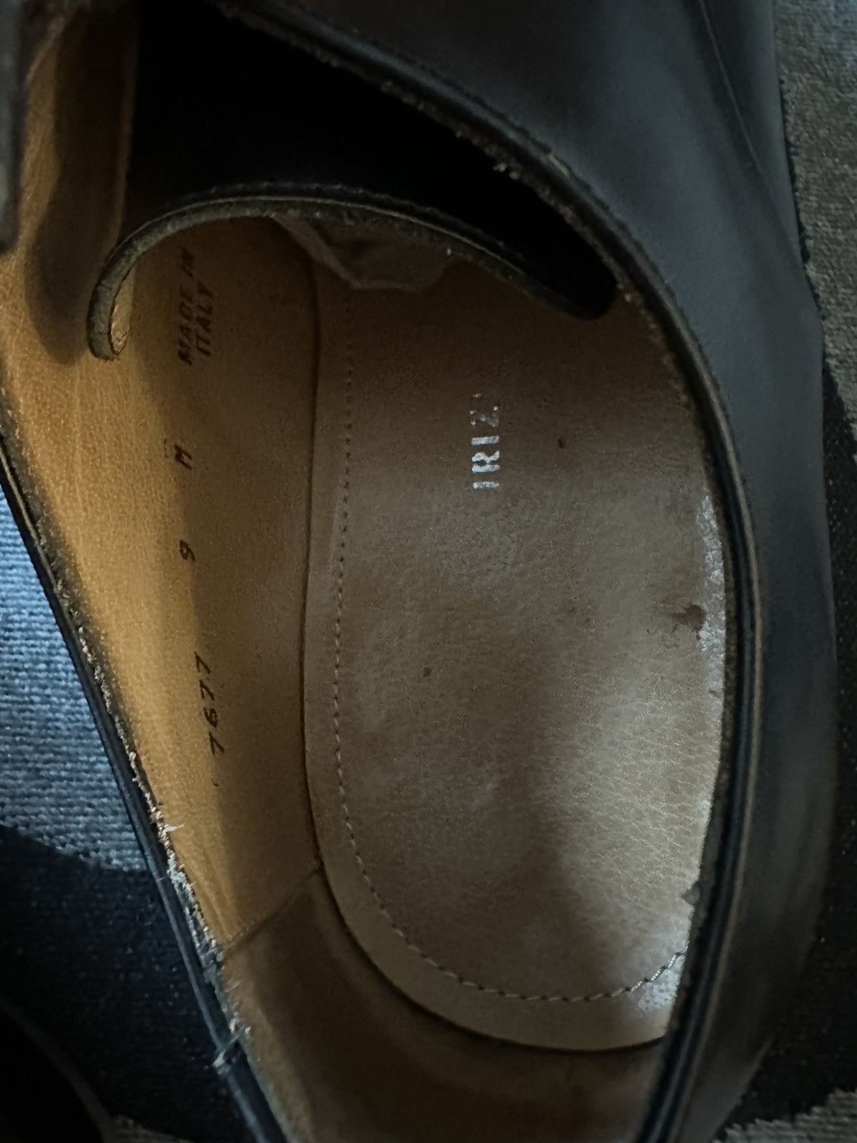 Antonio Maurizi Antonio Maurizi Black/camo Leather Derby shoes size 9 Size US 8 / EU 41 - 9 Thumbnail