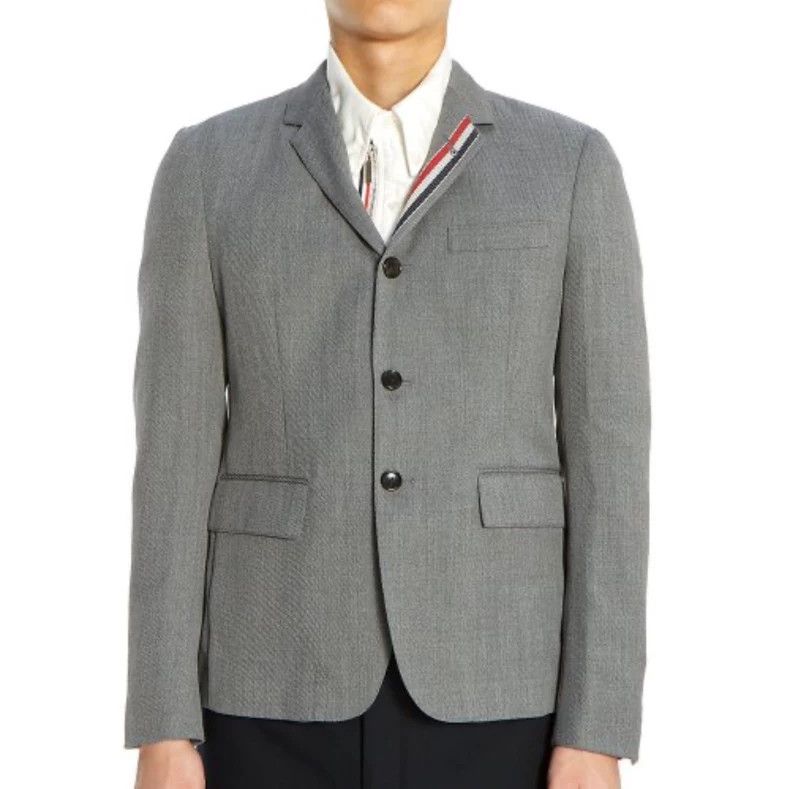 Thom Browne Thom Browne size4 A three-color collar on a suit Size 42R - 8 Thumbnail