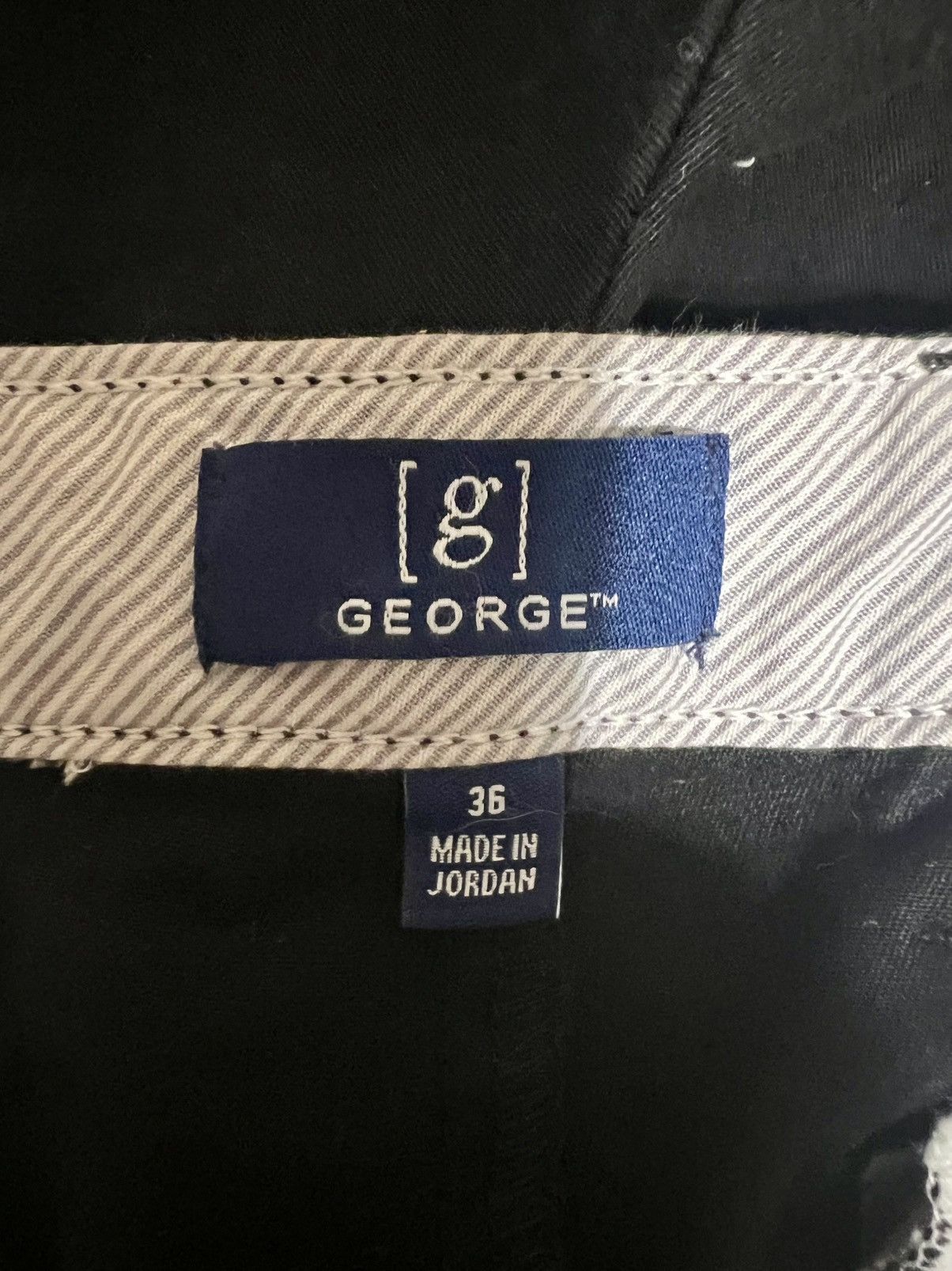 George Men's George Black Shorts Size 36 Size US 36 / EU 52 - 3 Thumbnail