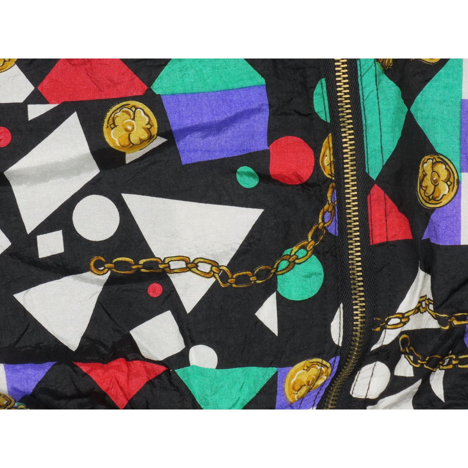 Other 90s Vintage Gold Chains Windbreaker Jacket S Size US S / EU 44-46 / 1 - 4 Thumbnail