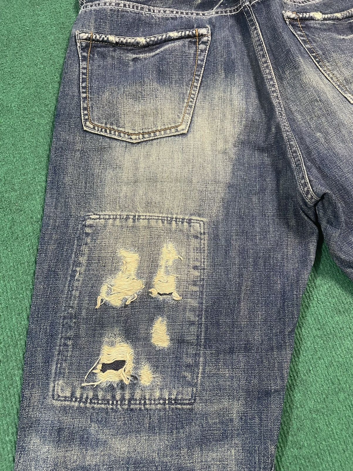 Global Work Vintage Distressed Global Work Japanese Jeans Size US 32 / EU 48 - 8 Thumbnail