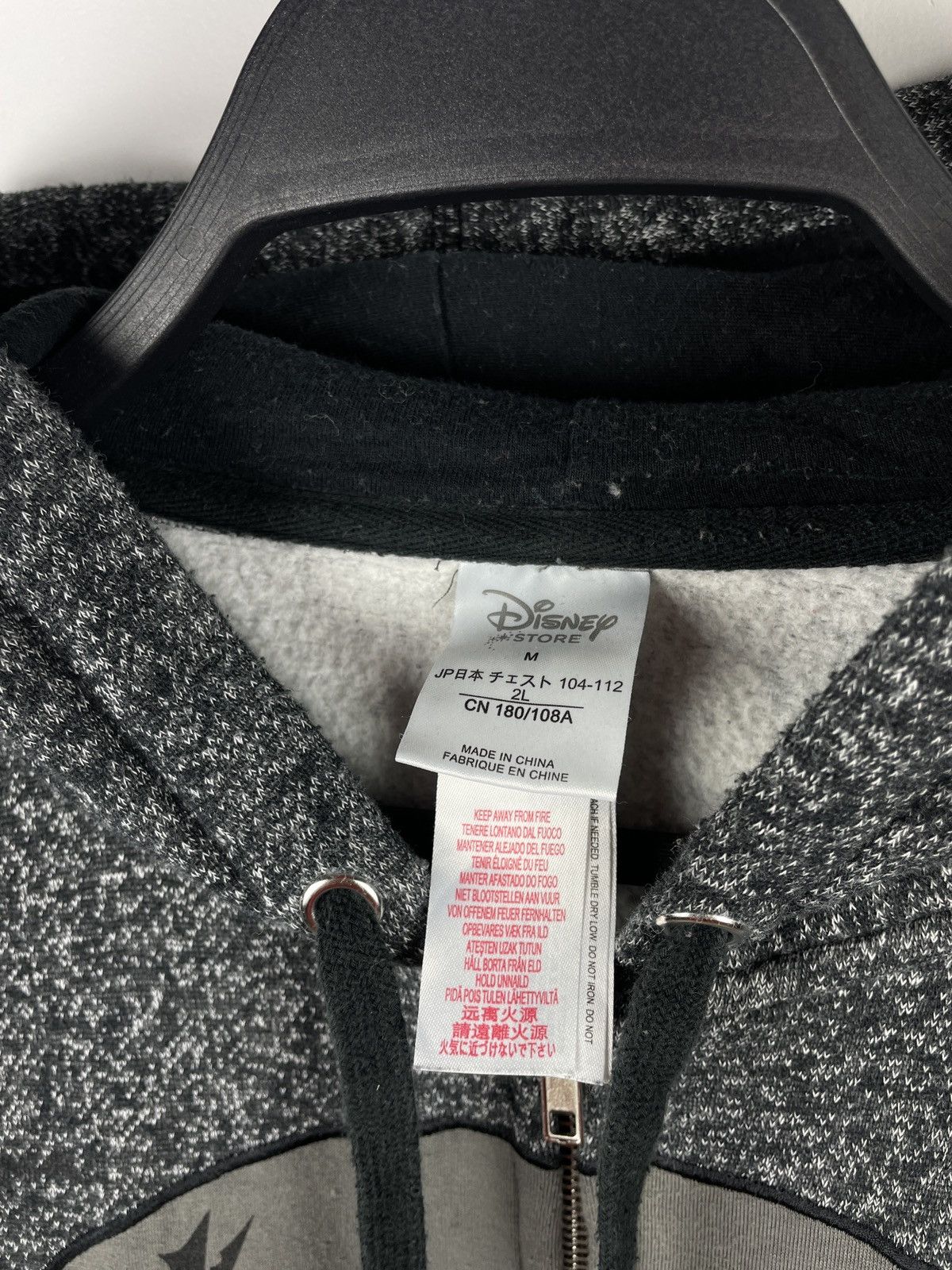 Vintage Vintage The Nightmare Before Christmas Zip Hoodie Size US M / EU 48-50 / 2 - 7 Thumbnail