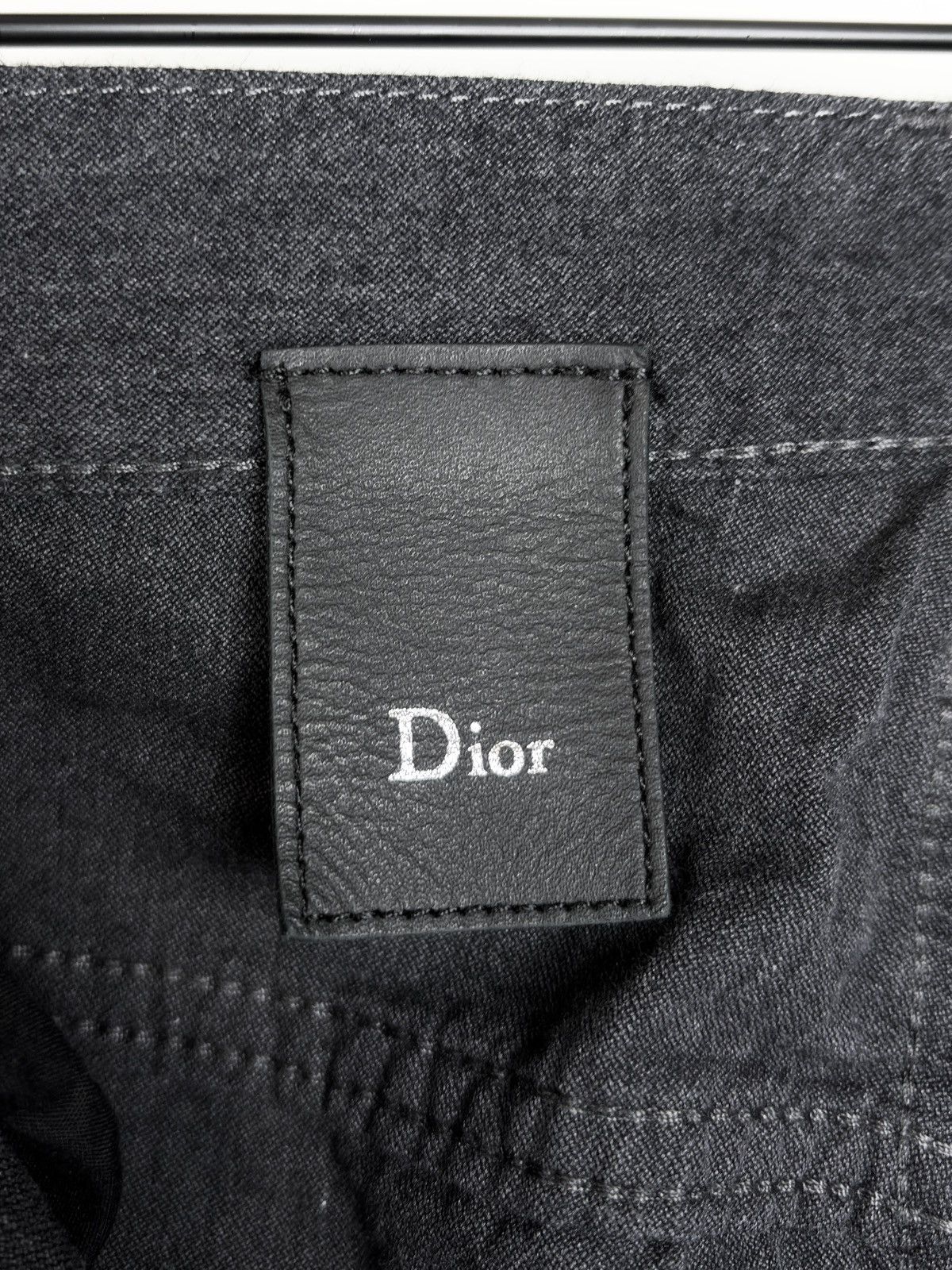 Dior Dior Homme Dark Gray Stretch Cotton Jeans KVA Size US 28 / EU 44 - 8 Thumbnail
