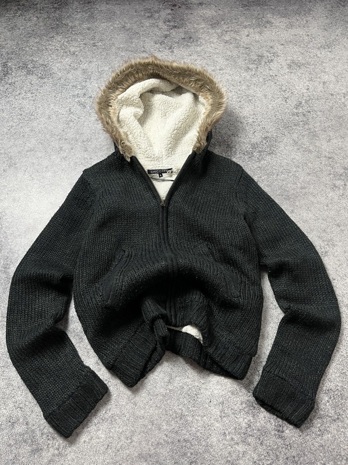 Japanese Brand corruptkid fur zip | Grailed