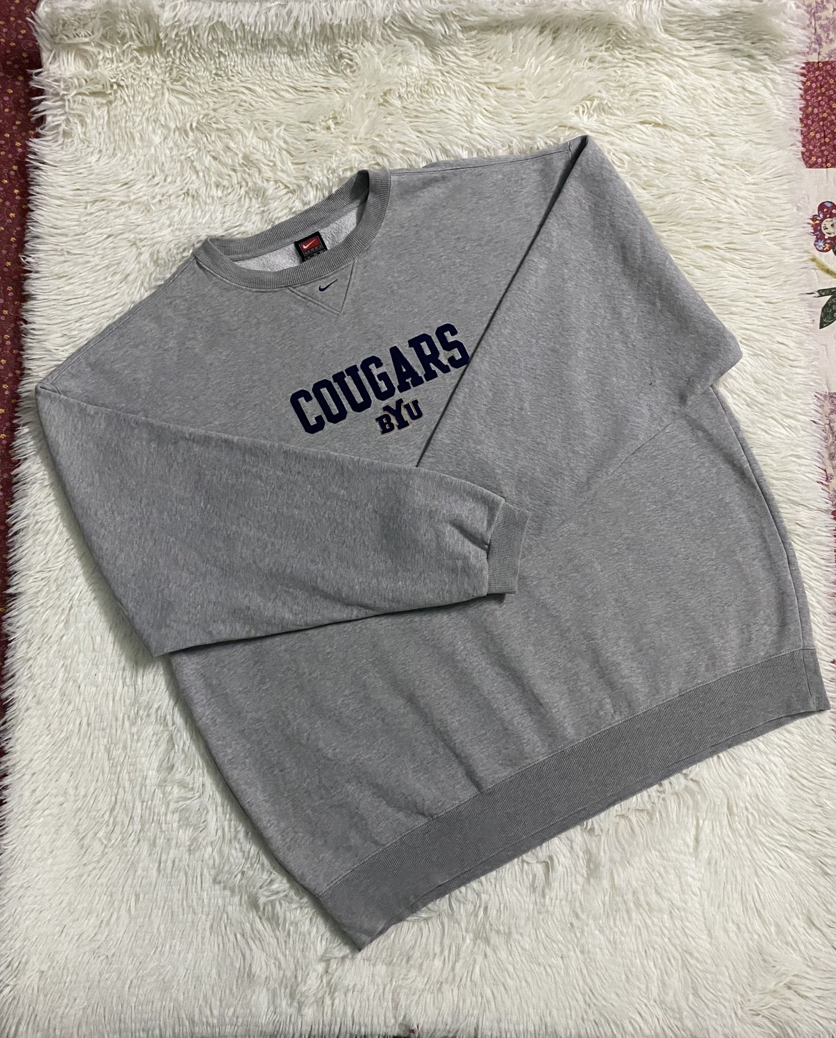 Nike Nike Center Baggy Style Sweatshirt Vintage Size US XL / EU 56 / 4 - 2 Thumbnail