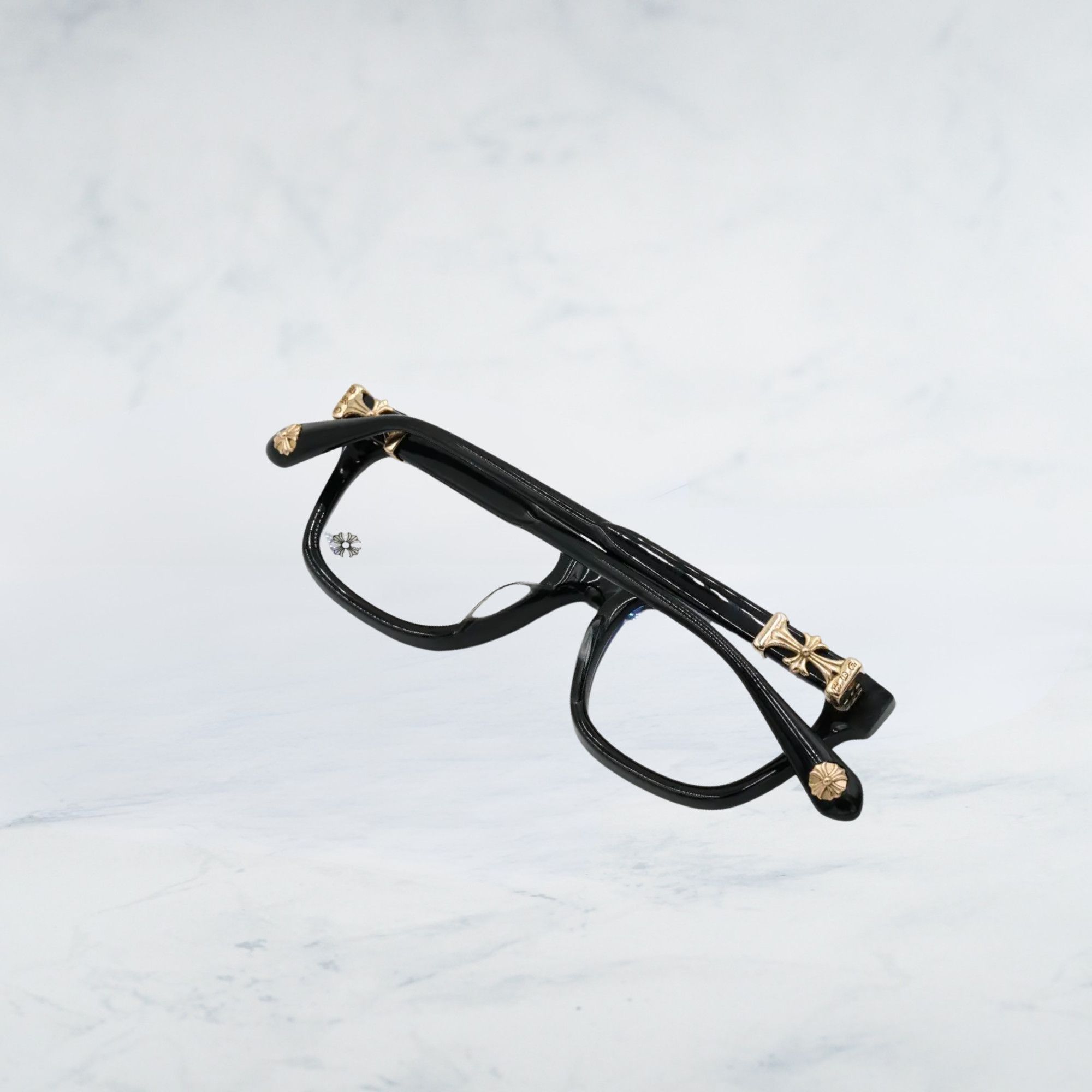 Chrome Hearts CHROME HEARTS COX UCKER BLACK / 18K GOLD PLATED Size ONE SIZE - 7 Thumbnail