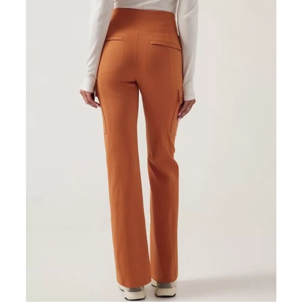 Athleta Athleta Delancey Straight Cargo Pants Foliage Orange Sz S Size 26" / US 2 / IT 38 - 2 Thumbnail