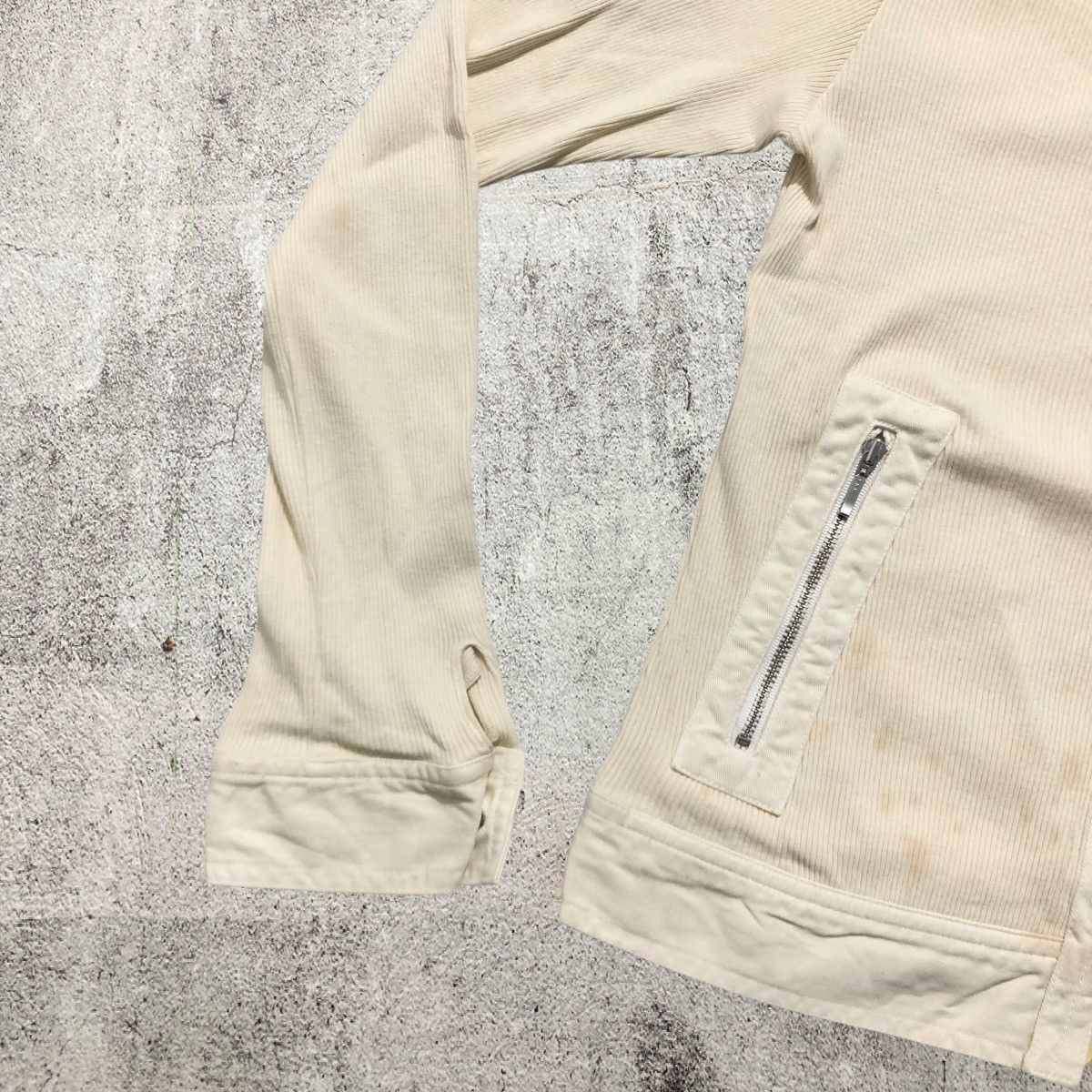 Japanese Brand 2000s Kumikyoku Corduroy Jacket Beauty Beast Beige Designer Size US XS / EU 42 / 0 - 5 Thumbnail