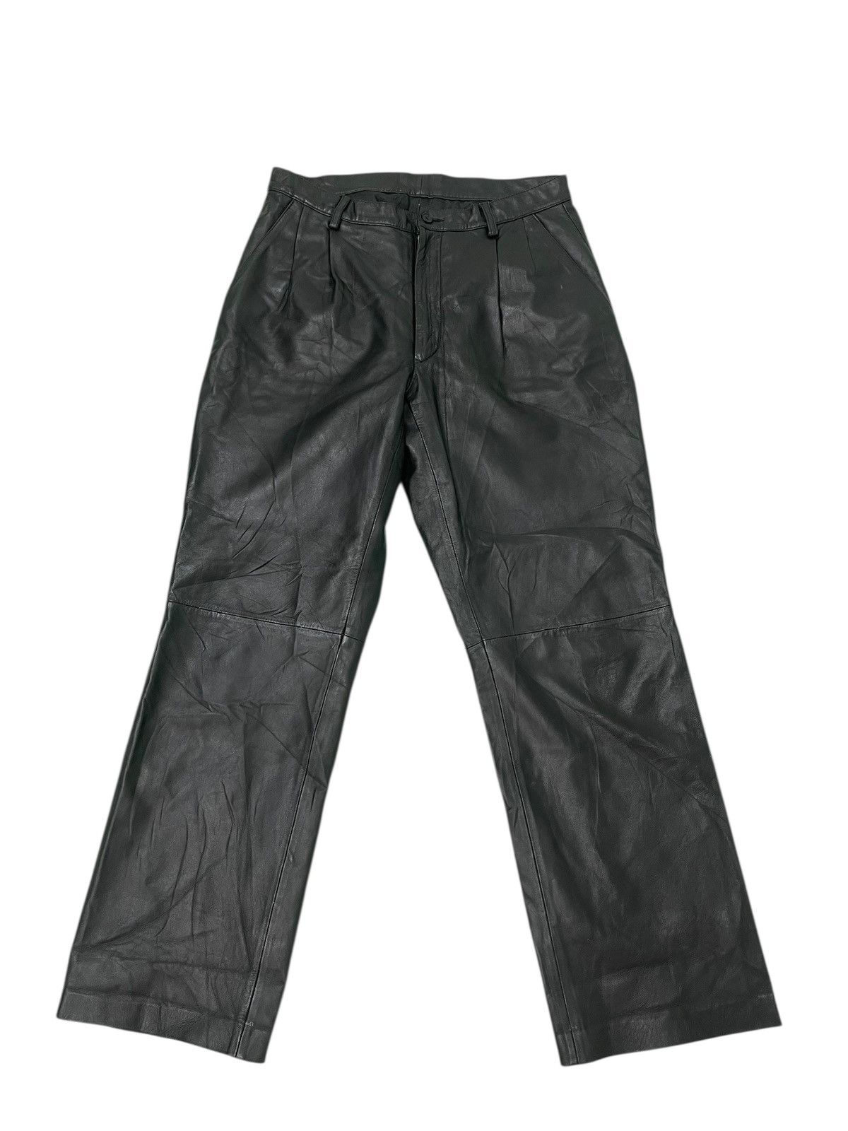 Julius Leather Trouser Volcano Chrome Hearts Dior Erd cdg 2🟦9 Size US 31 - 1 Thumbnail