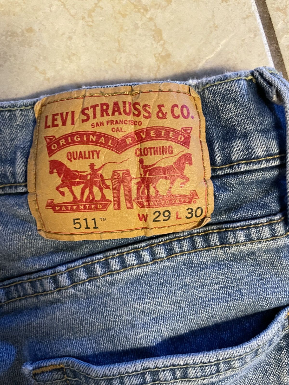 Levi's Levi’s 511 29Wx30L Jeans Size US 29 - 3 Thumbnail