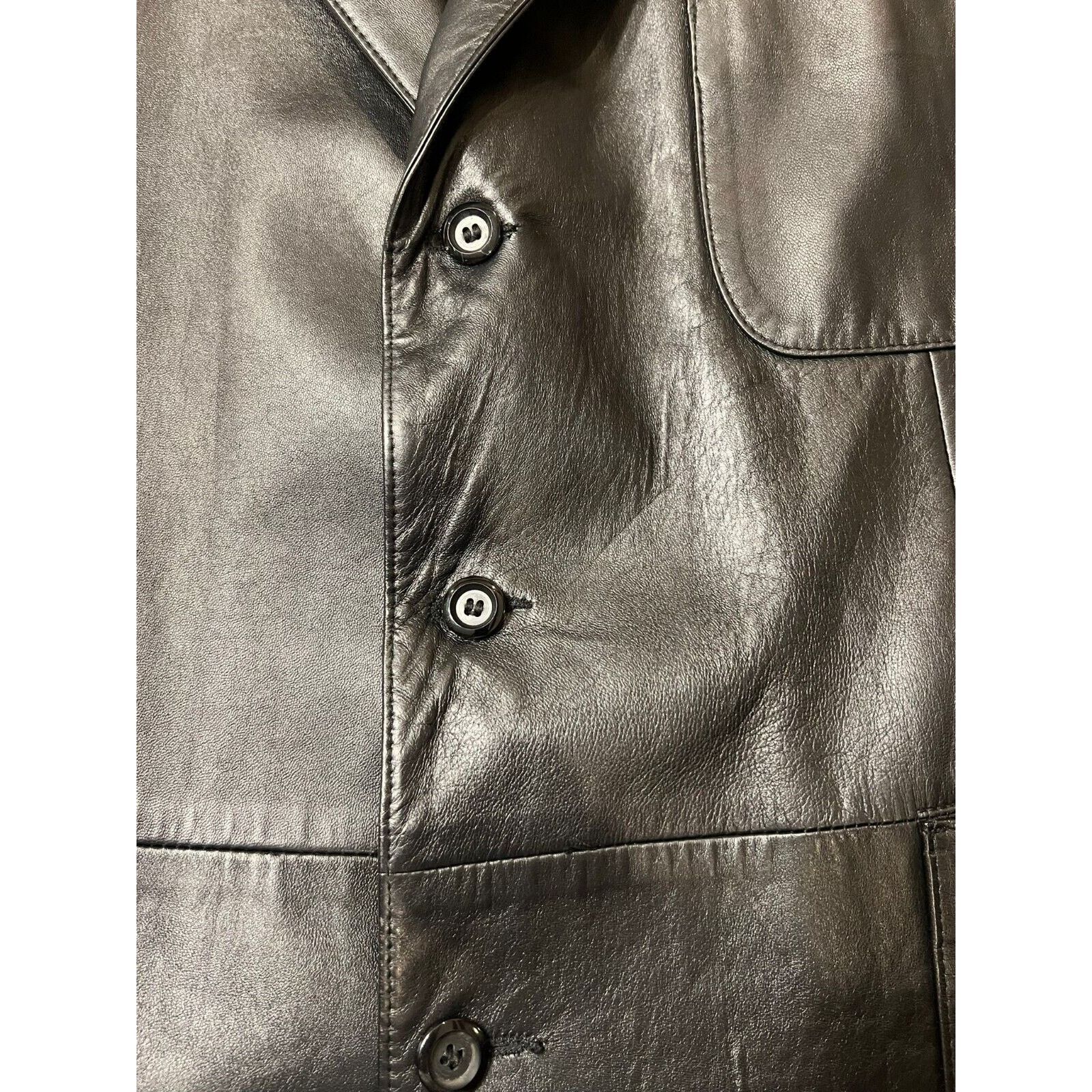 Other Creations De Cuir Andre Leather Vintage Coat Size 50 Men’s Size US XXL / EU 58 / 5 - 7 Thumbnail