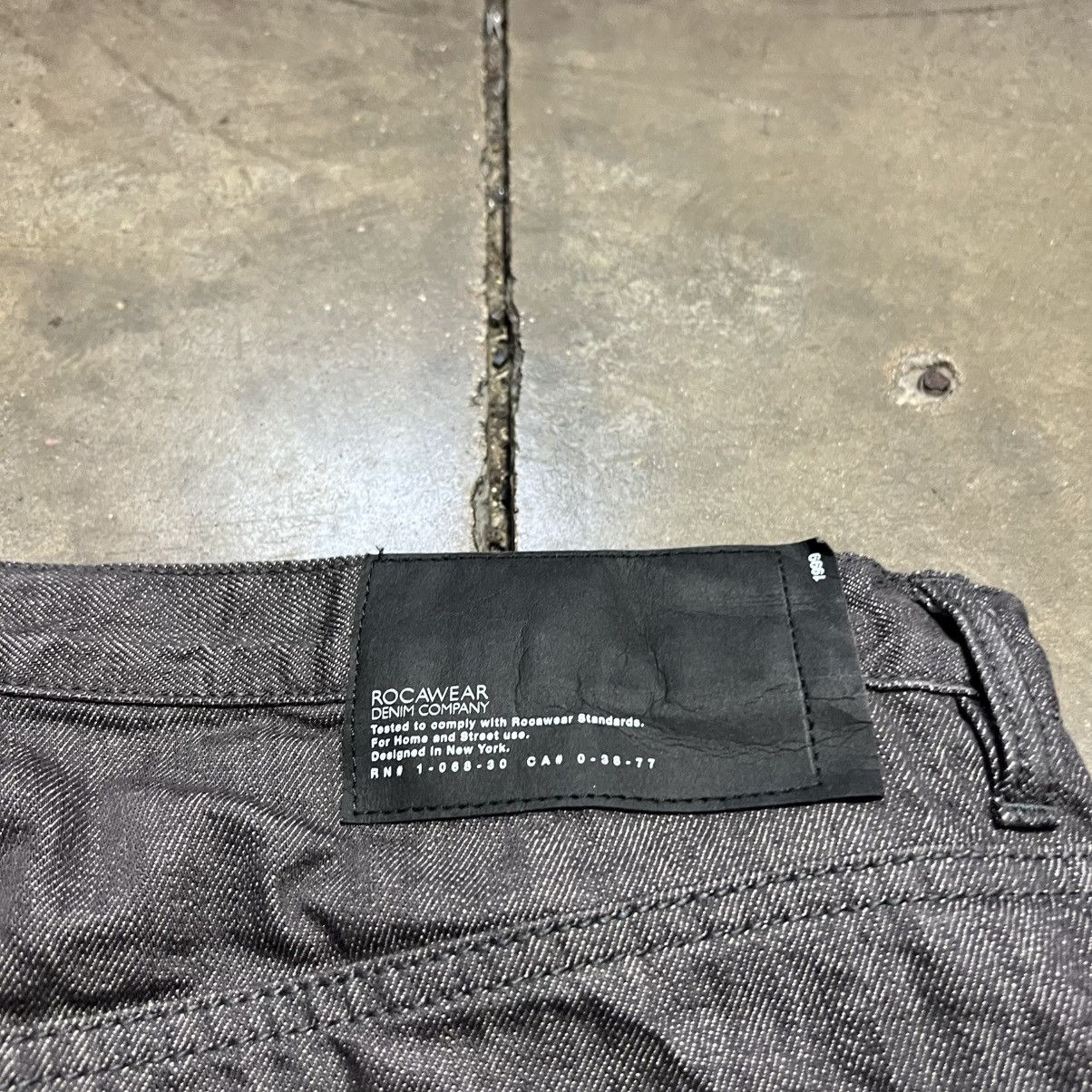 Rocawear Vintage Y2K Rocawear Baggy Denim Jean Shorts Skater Grunge Size US 38 / EU 54 - 4 Thumbnail