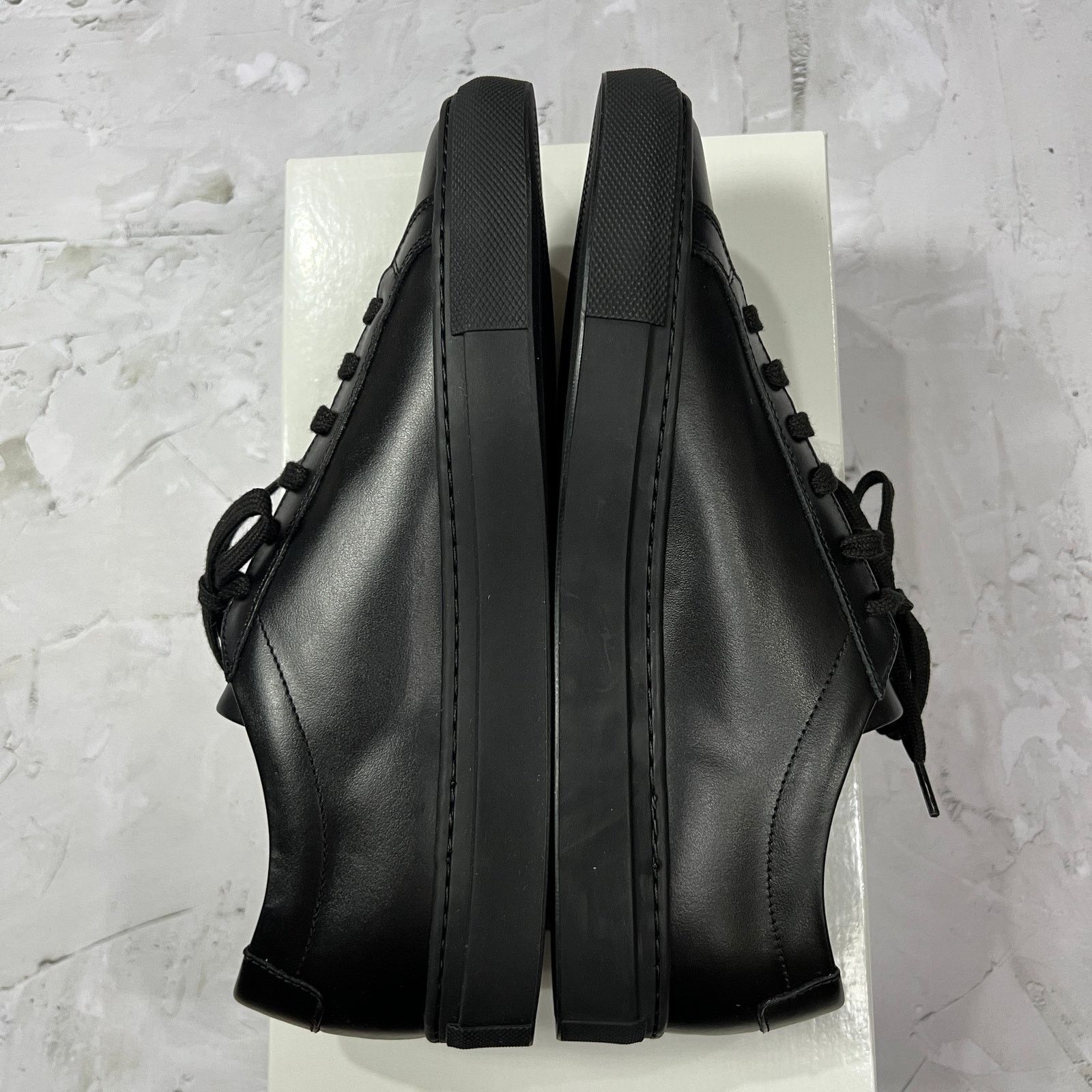 Common Projects Common Projects Achilles Low Black Leather Sneakers EU37 Size US 6.5 / IT 36.5 - 9 Thumbnail