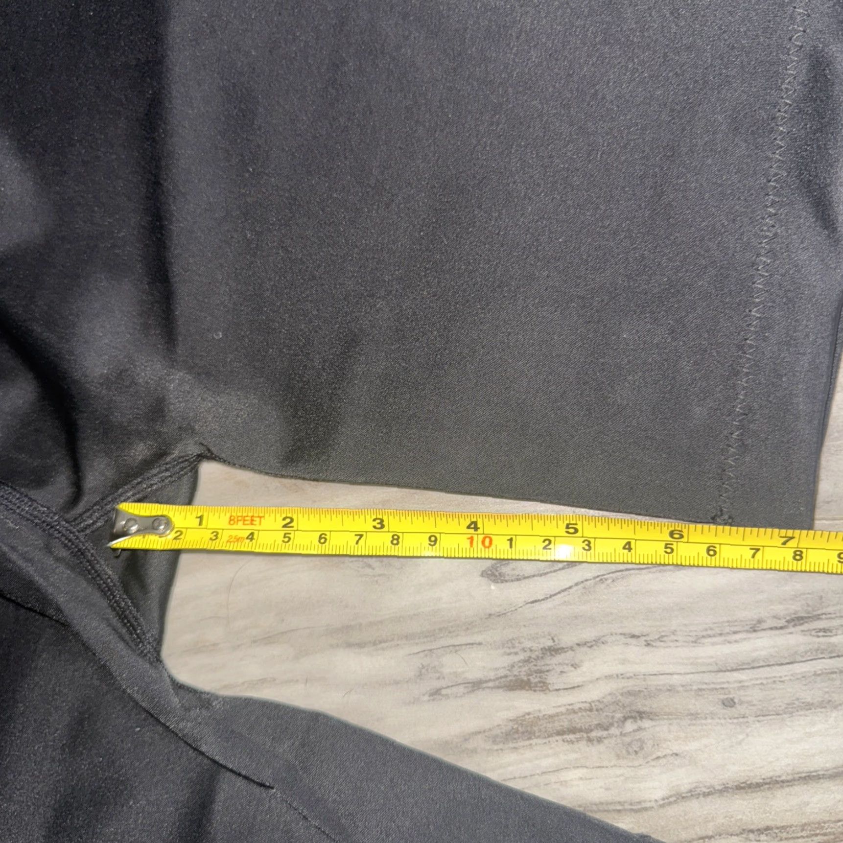 Vintage Compression Shapewear Mid-Thigh Shaping Short US Size L Black Size 36" / US 14 / IT 50 - 3 Thumbnail