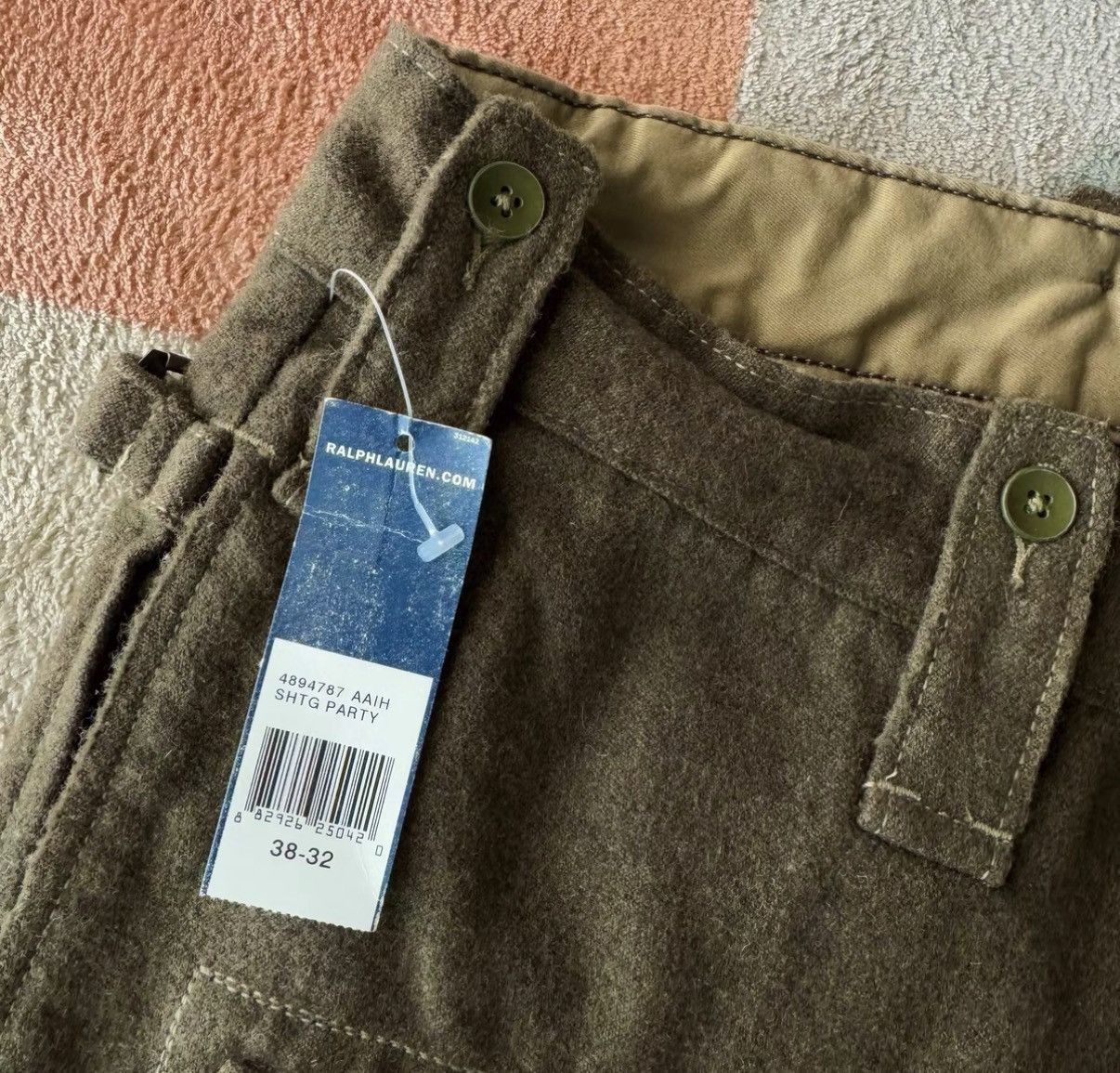 Polo Ralph Lauren Ralph Lauren Polo RL Wool Military Cargo Pants K22 Size US 29 - 6 Thumbnail