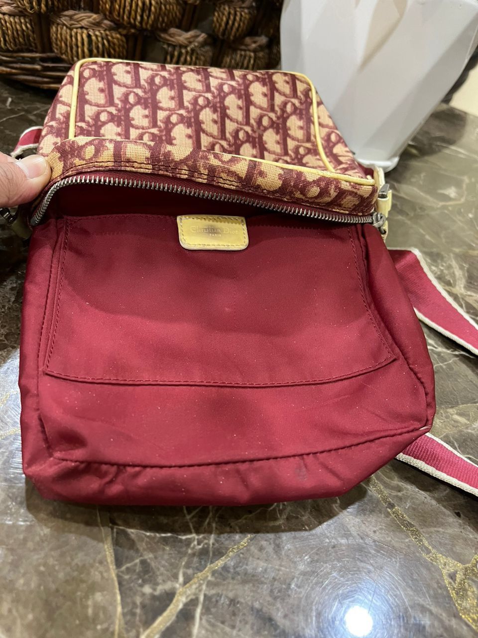 Dior Authentic Vintage CHRISTIAN DIOR Trotter Canvas Shoulder bag Size ONE SIZE - 23 Thumbnail