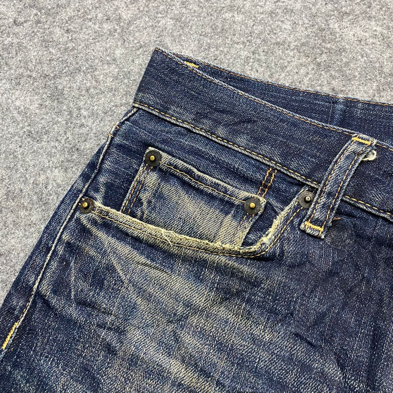 Uniqlo 💥Best Offer💥Vintage 90s Uniqlo Distressed Denim Size US 32 / EU 48 - 9 Thumbnail