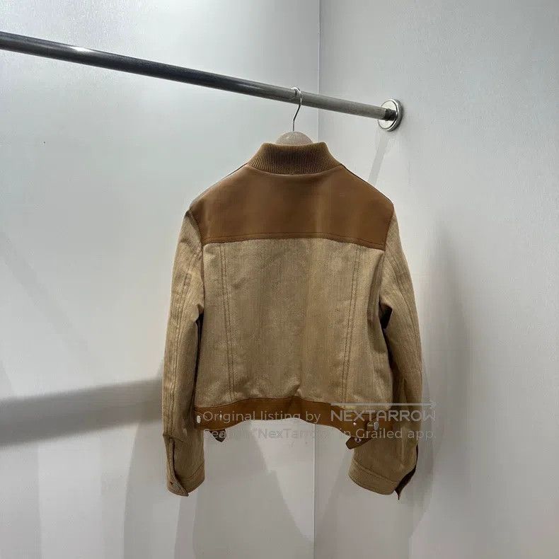 Hermes Hermes Patch Leather Logo Two-Way Wear Jacket Size XS / US 0-2 / IT 36-38 - 2 Thumbnail