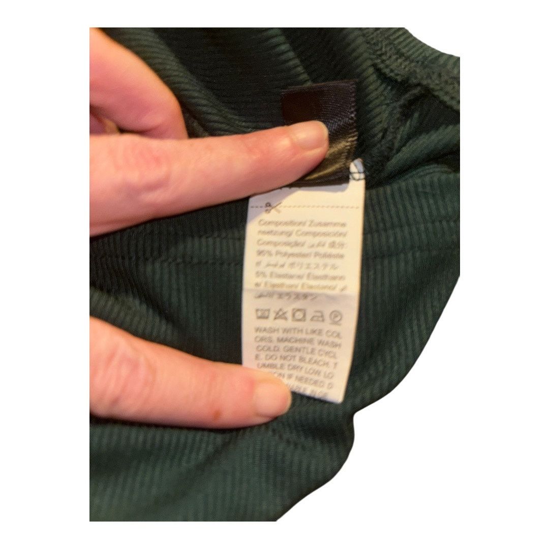 Shein SHEIN Hunter Green One Shoulder Crop Top Ribbed Size M Size M / US 6-8 / IT 42-44 - 5 Thumbnail