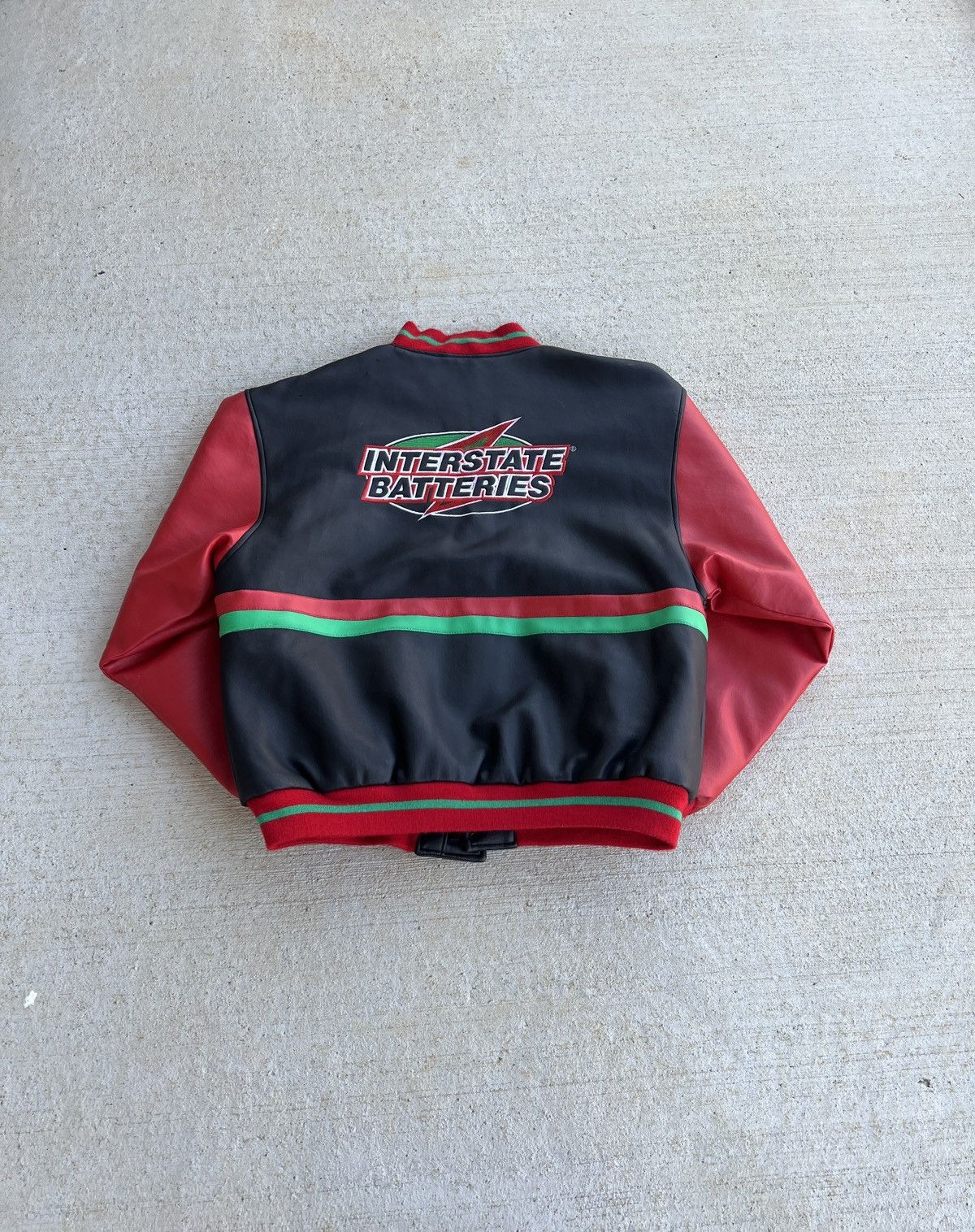 NASCAR × Vintage vintage Nascar Leather Jacket Size US L / EU 52-54 / 3 - 2 Thumbnail