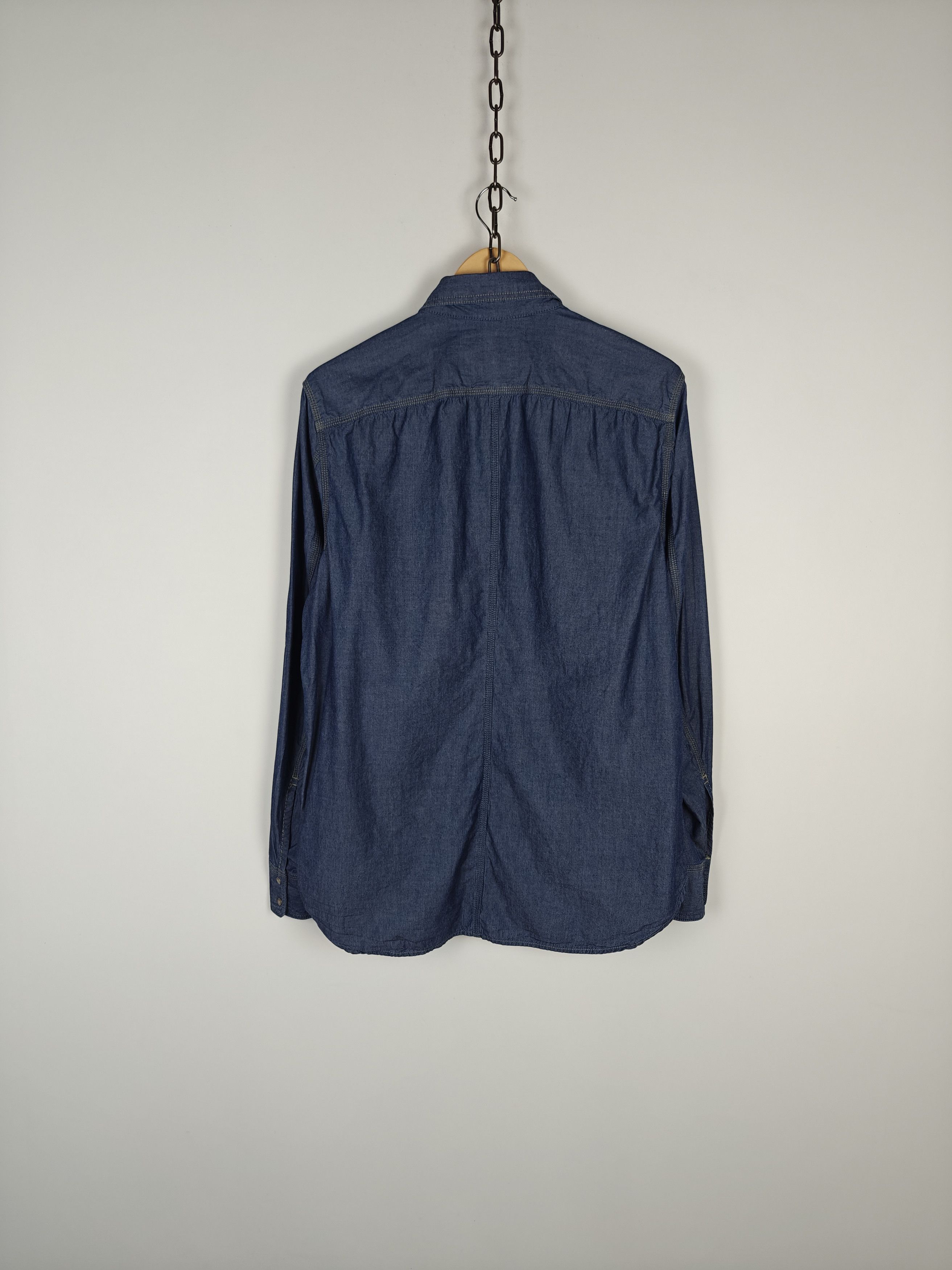 Diesel Diesel Industry Denim Shirt Blue size XL Size US XL / EU 56 / 4 - 9 Thumbnail