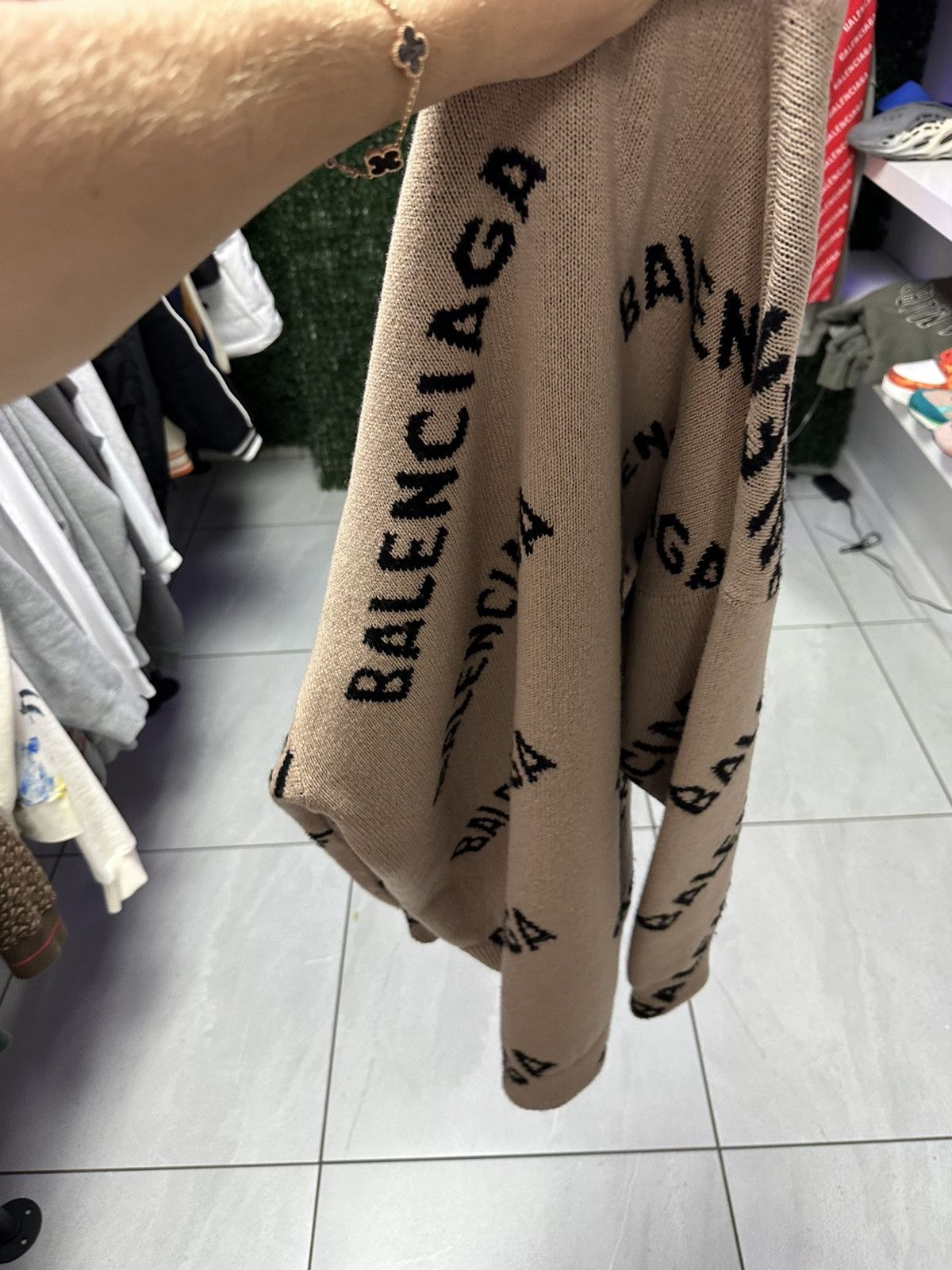 Balenciaga Balenciaga All Over Print Cardigan Size US XS / EU 42 / 0 - 2 Thumbnail