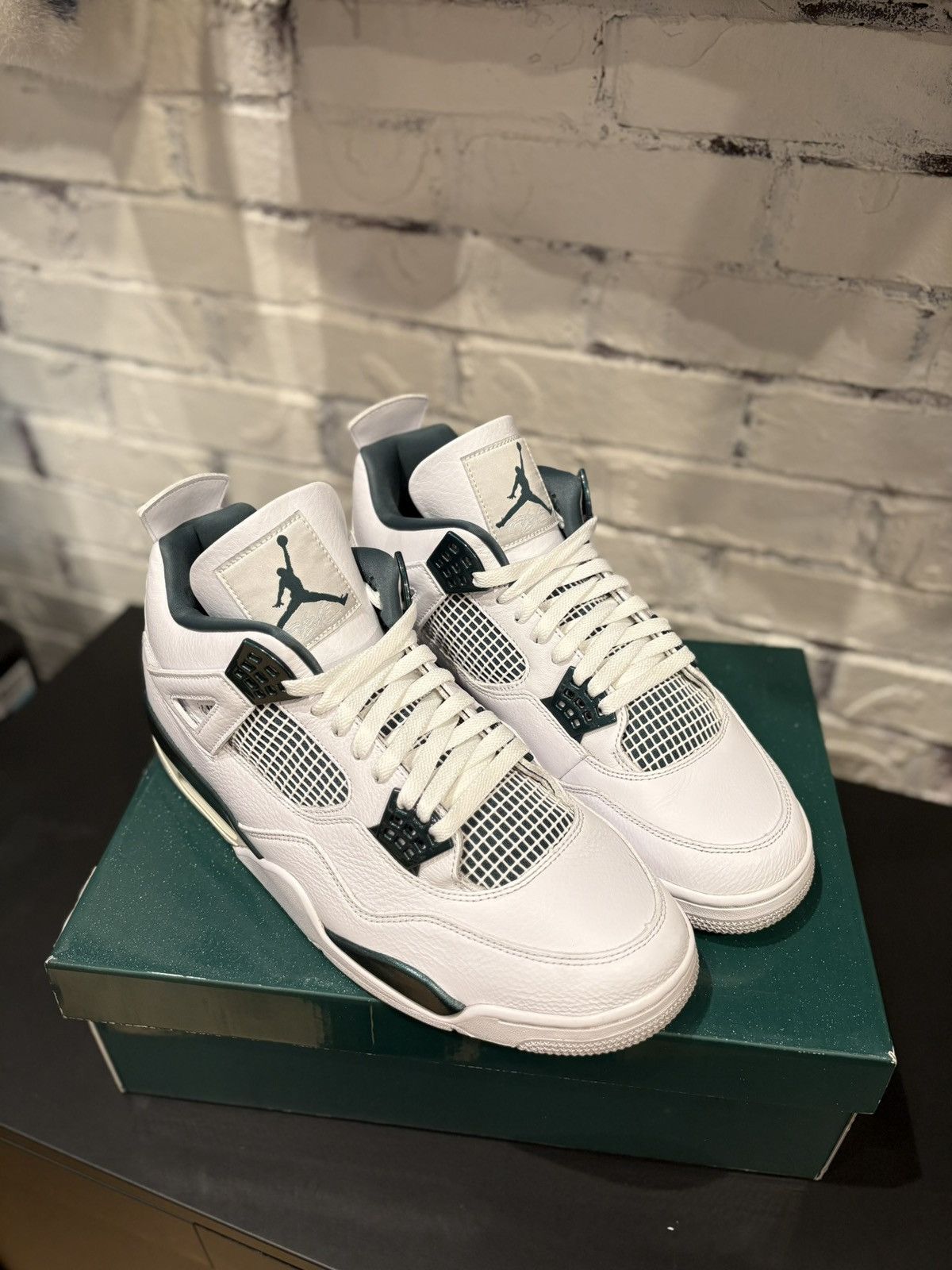 Jordan Brand Jordan 4 Retro Oxidized Green Clean OG Size 13 Size US 13 / EU 46 - 2 Thumbnail