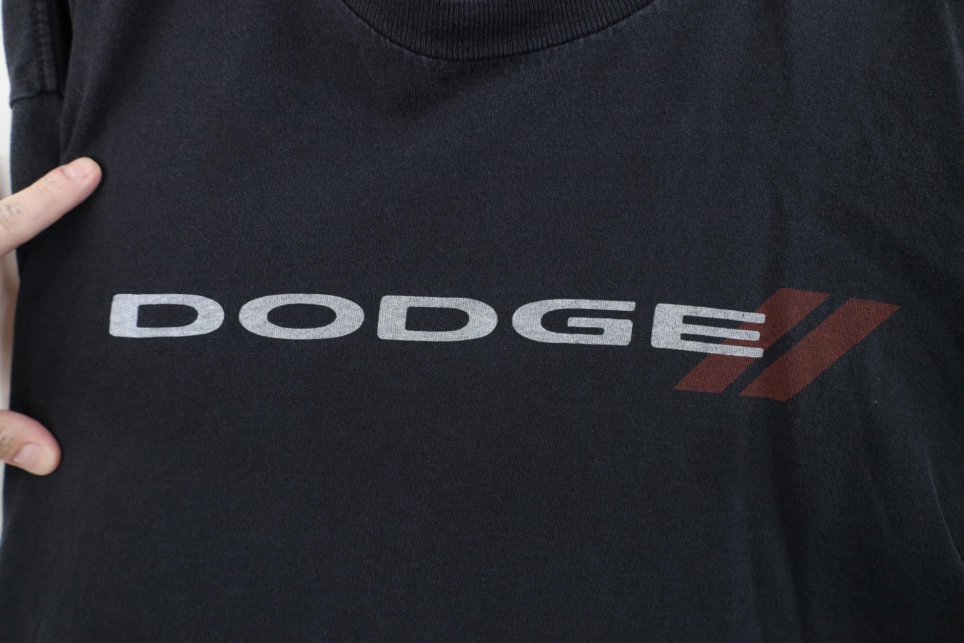 Vintage Vintage 90s Dodge Motorsports Long Sleeve T-Shirt USA Size US XL / EU 56 / 4 - 4 Thumbnail