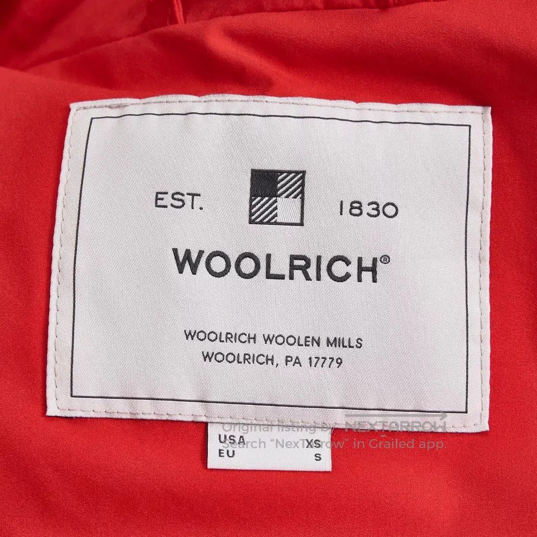 Woolrich Woolen Mills Woolrich Men's Logo Stand Collar Down Jacket. Size US M / EU 48-50 / 2 - 7 Thumbnail