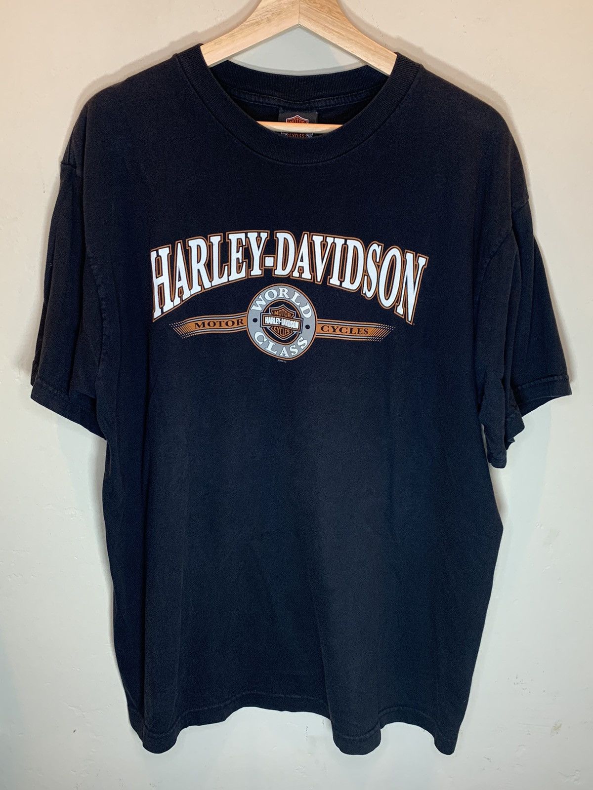 Harley Davidson *RARE* Vintage Harley Davidson Eagle’s Nest USA-Made T-Shirt Size US XL / EU 56 / 4 - 2 Thumbnail