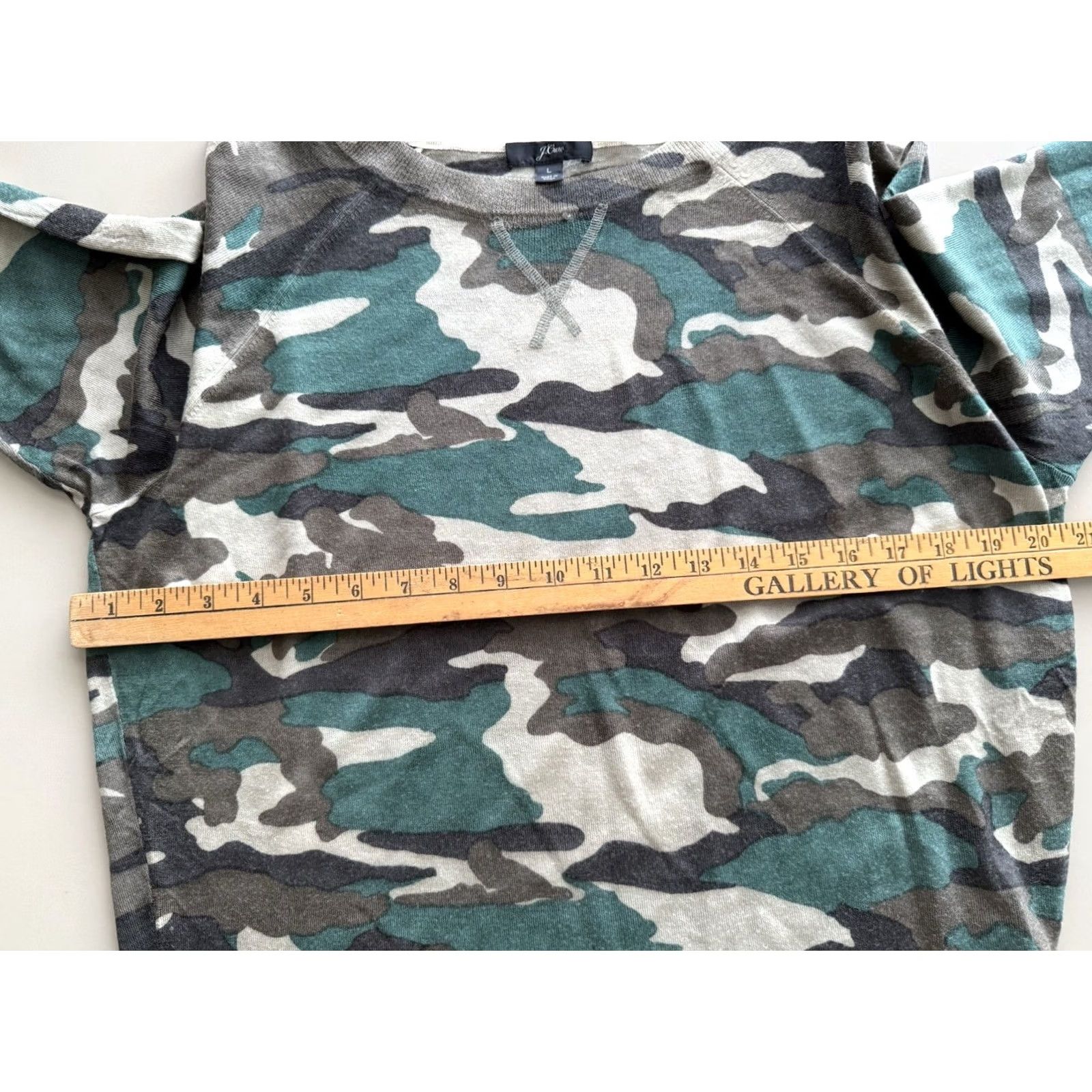 J.Crew J.CREW Sweater Women’s Large Camouflage Classic Outdoor Hike Preppy Utility Size L / US 10 / IT 46 - 7 Thumbnail
