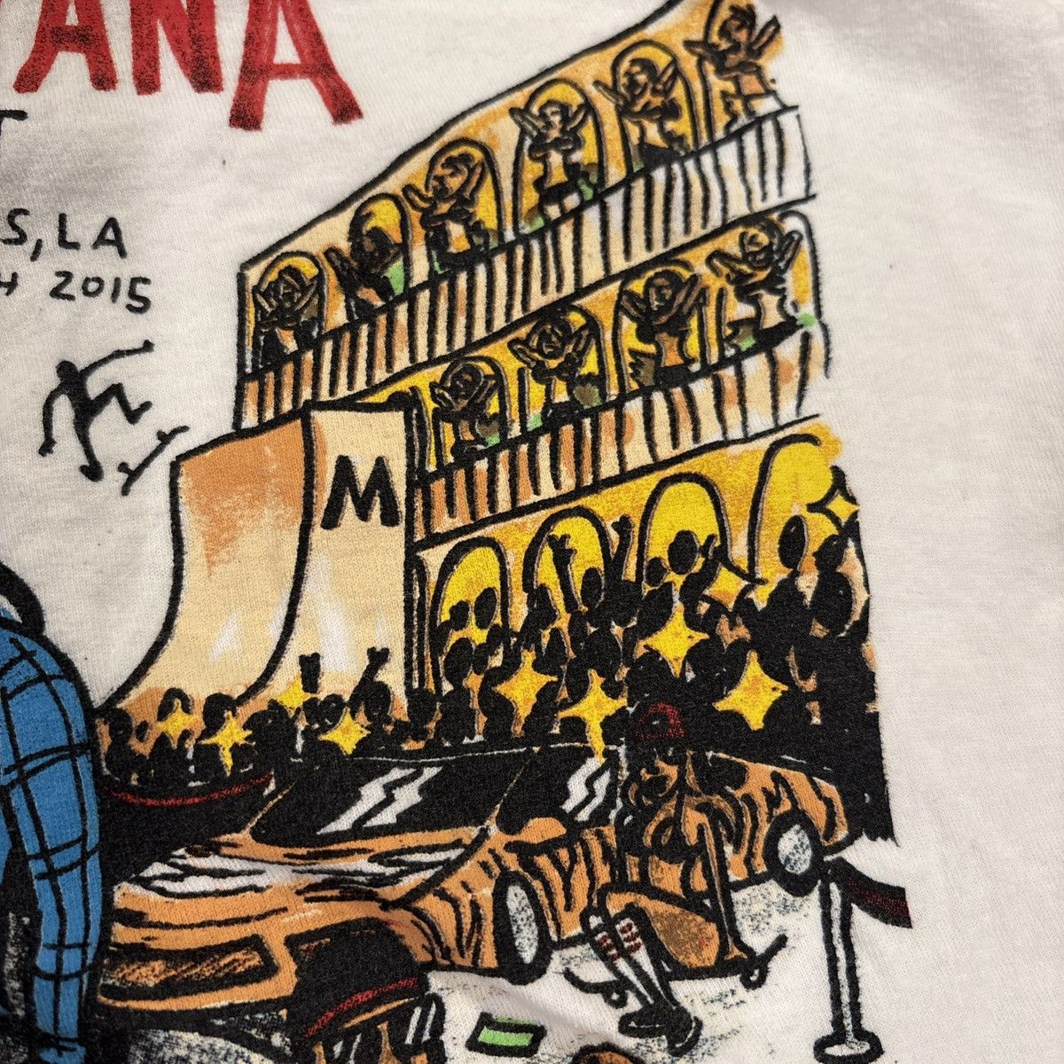 Tultex Lil Weezyana Fest 2015 Inaugural Event Lil Wayne Rap T Sz M Size US M / EU 48-50 / 2 - 6 Thumbnail
