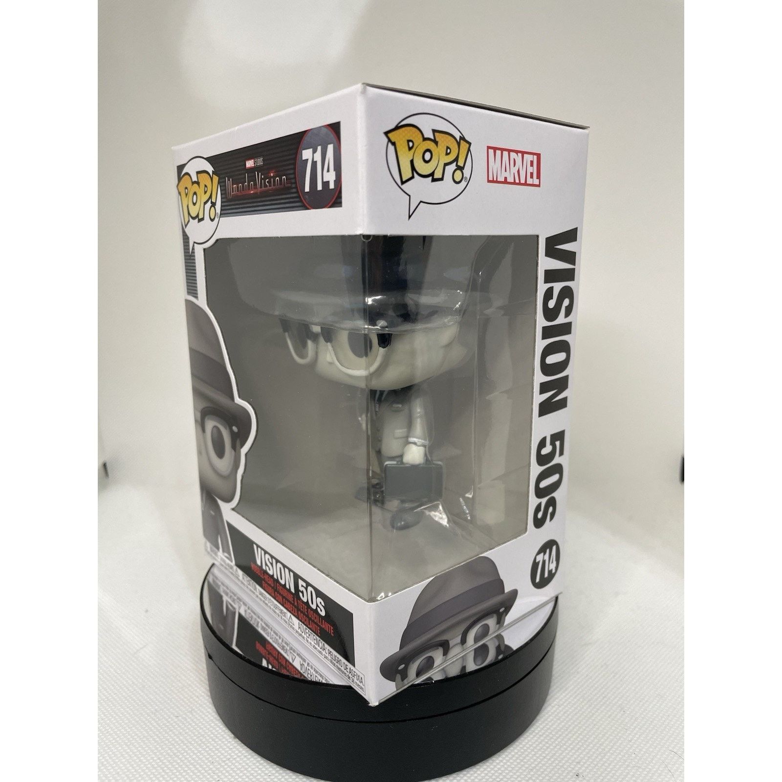 Other Funko Pop 50's Vision (Black & White) #714 - Wandavision Size ONE SIZE - 2 Thumbnail
