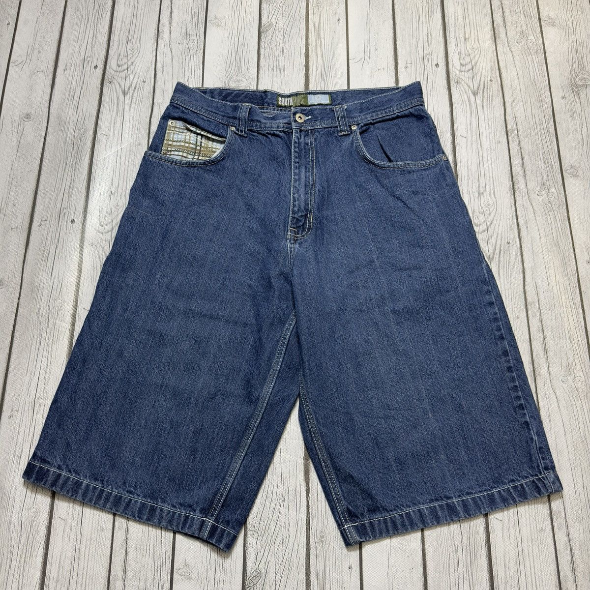 Southpole × Vintage Vintage Southpole jean shorts Size US 36 / EU 52 - 2 Thumbnail
