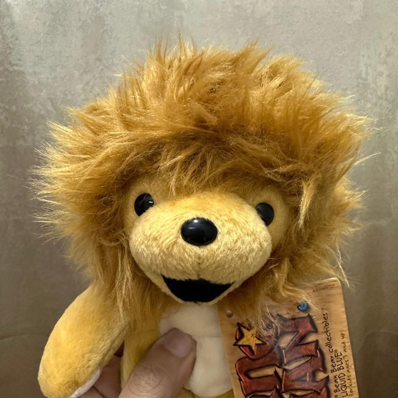 Grateful Dead × Liquid Blue Mane Man 4/11/78 Grateful Dead Liquid Blue Plush Size ONE SIZE - 5 Thumbnail