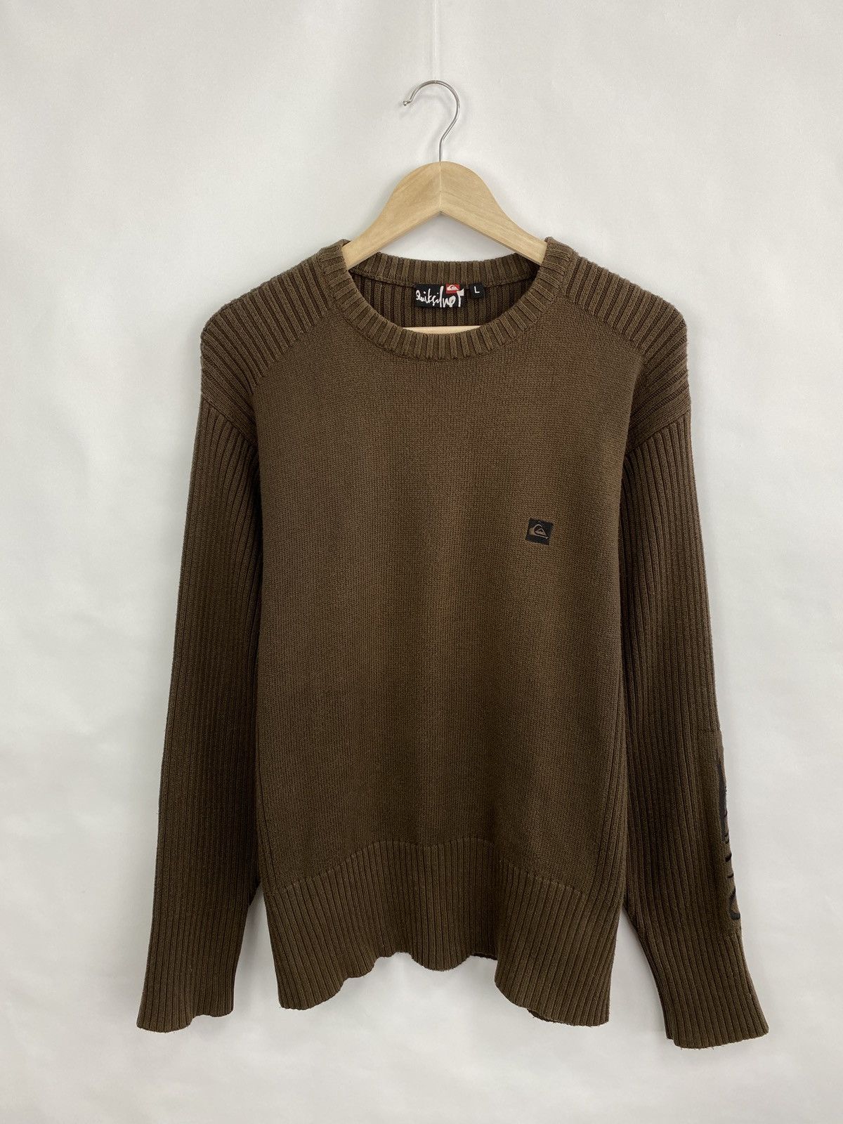 Quiksilver Vintage 90s Quiksilver Y2K Japan Knit Sweater Hype Rare Size US L / EU 52-54 / 3 - 5 Thumbnail