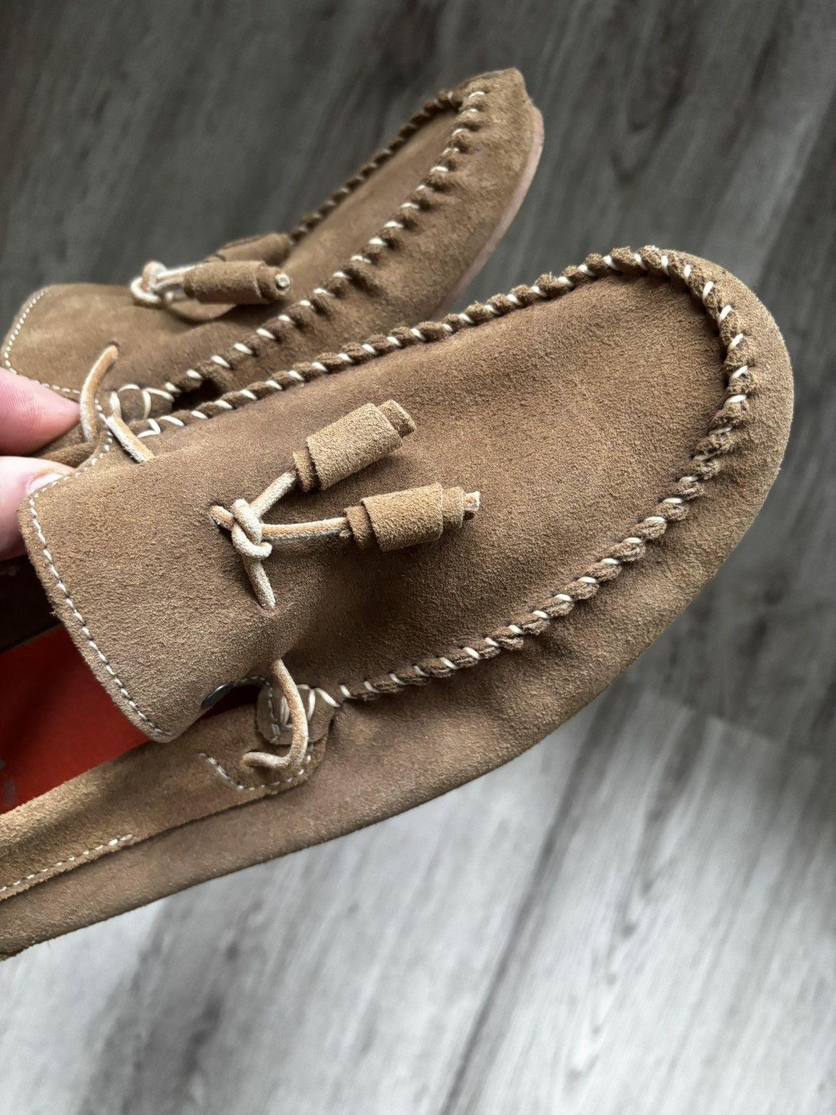 Diesel Diesel Men’s Brown Suede Leather Driving Loafers Tassel Size US 8 / EU 41 - 5 Thumbnail