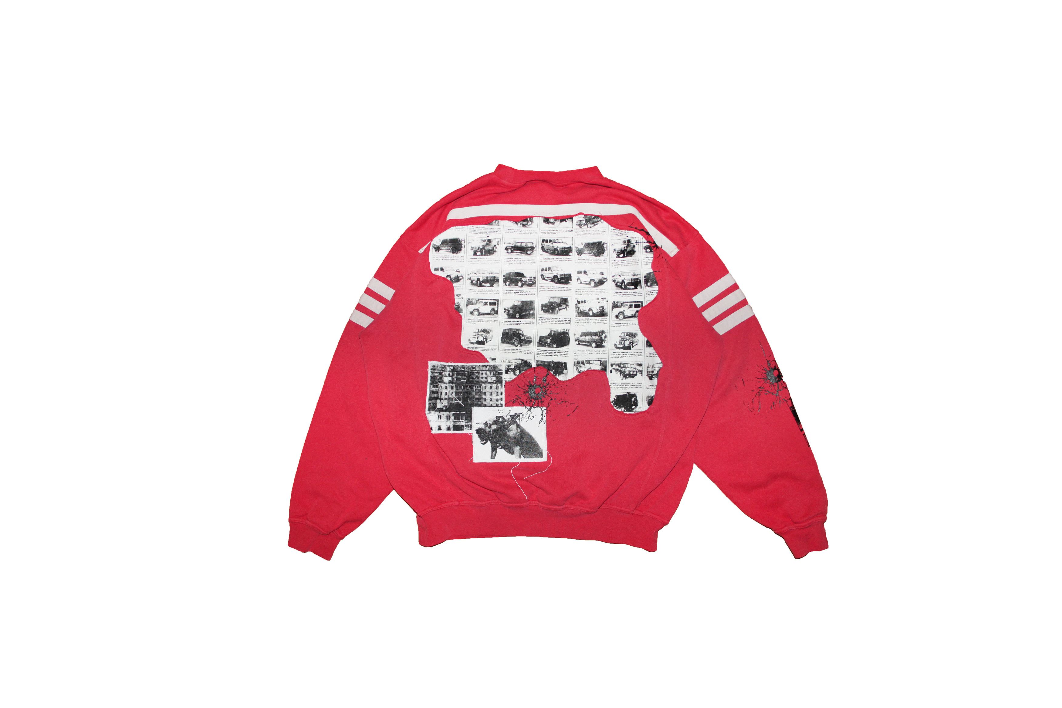 Adidas Vintage 1of1 Adidas sweatshirt custom size M Size US M / EU 48-50 / 2 - 2 Thumbnail