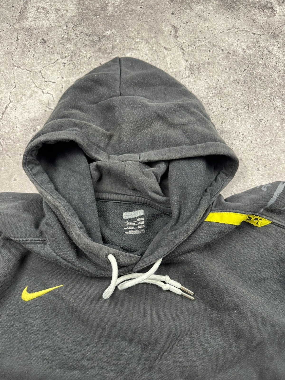 Nike Vintage Nike Total 90 Hoodie Cream Stripes Circle Logo M Size US L / EU 52-54 / 3 - 5 Thumbnail