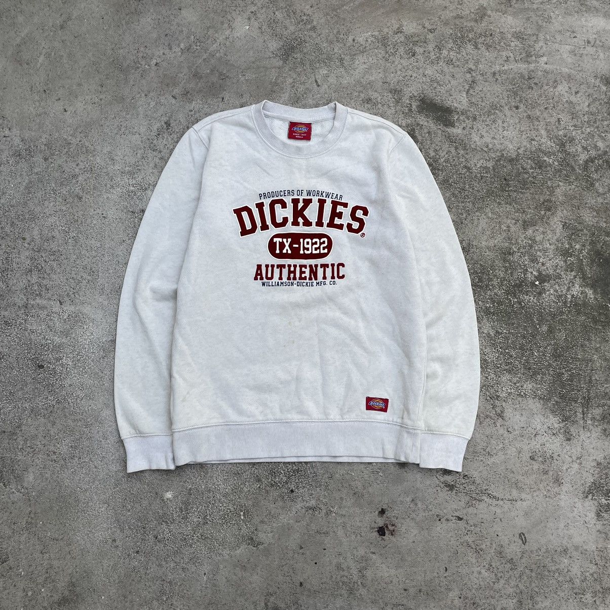 Vintage Vintage 90s Dickies Crewneck Graphic Logo Streetwear Slim S Size US S / EU 44-46 / 1 - 1 Thumbnail