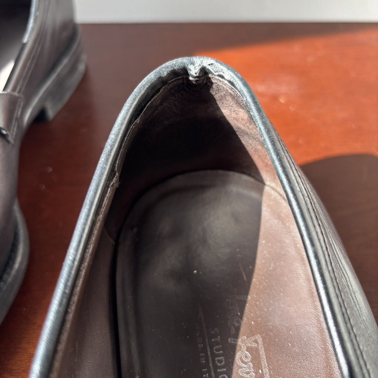 Salvatore Ferragamo $175 Salvatore Ferragamo Pasquale Loafers W/ Silver Horsebit Size US 11 / EU 44 - 10 Thumbnail