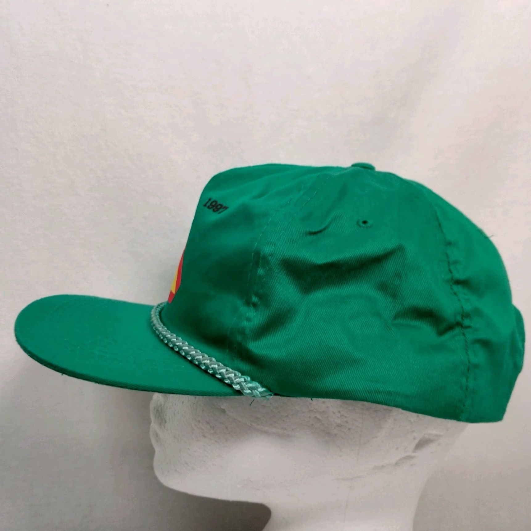 Vintage VINTAGE Mohr's Baseball Cap Men Adjustable Green Grant s ville Maryland Tire Shop Auto Tires Theme Cotton Polyester Canvas Size ONE SIZE - 6 Thumbnail