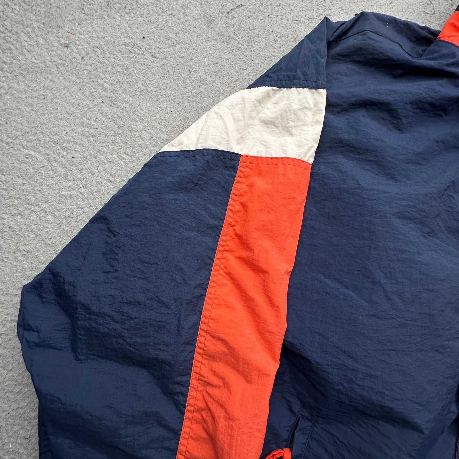 Starter Vintage 90s Starter Syracuse Windbreaker Jacket Men XL Navy Size US XL / EU 56 / 4 - 15 Thumbnail