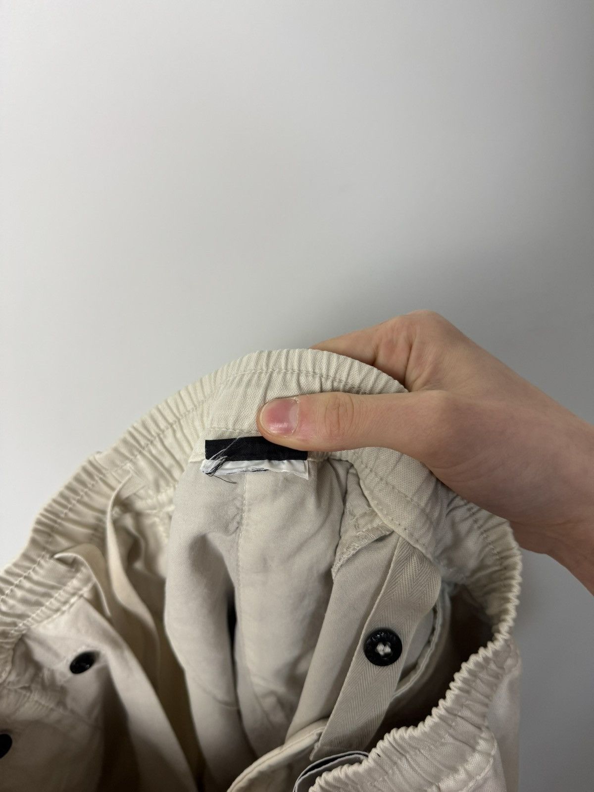 Stone Island Stone Island Beige Cargo Pants Luxury Designer Made in Italy Size US 30 / EU 46 - 15 Thumbnail