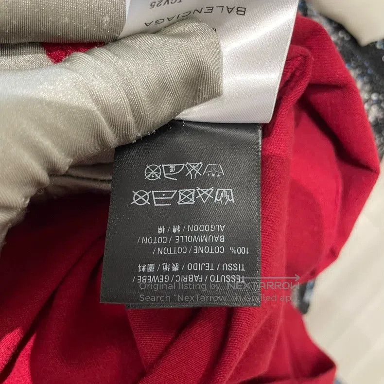 Balenciaga Balenciaga Wine red wheat motif short sleeve Size US L / EU 52-54 / 3 - 7 Thumbnail
