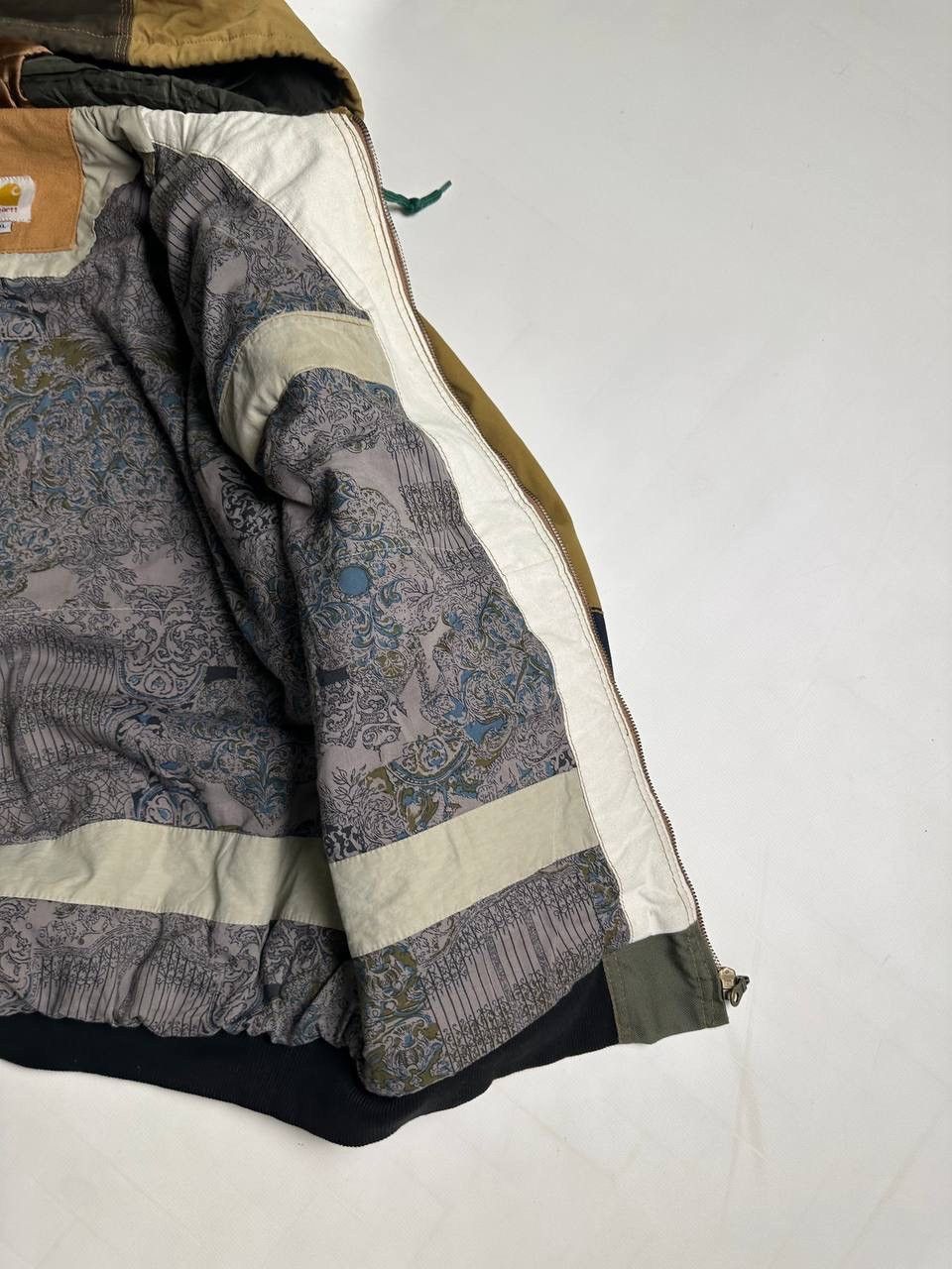 Carhartt Vintage 90s Carhartt Patchwork Reworked USA Streetwear Size US XL / EU 56 / 4 - 9 Thumbnail