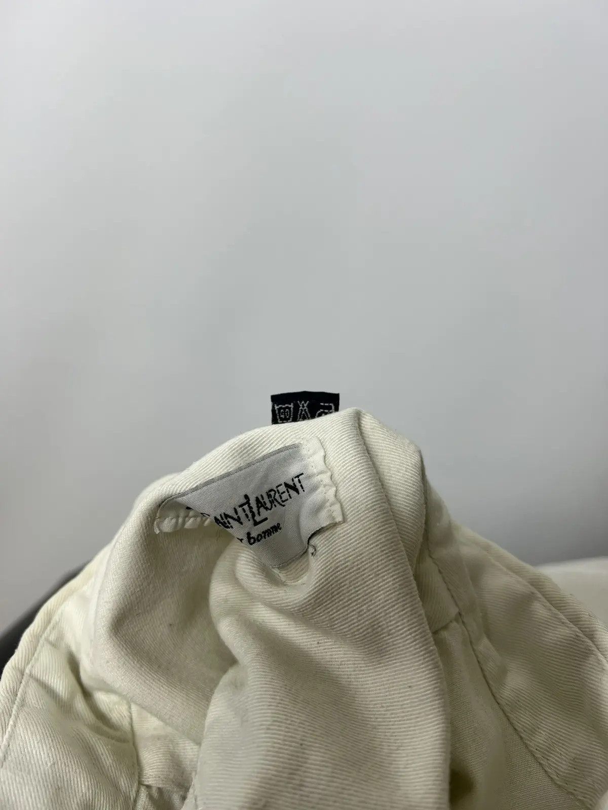 Designer × Vintage × Yves Saint Laurent Vintage Yves Saint Laurent long sleeve shirt Size US L / EU 52-54 / 3 - 5 Thumbnail