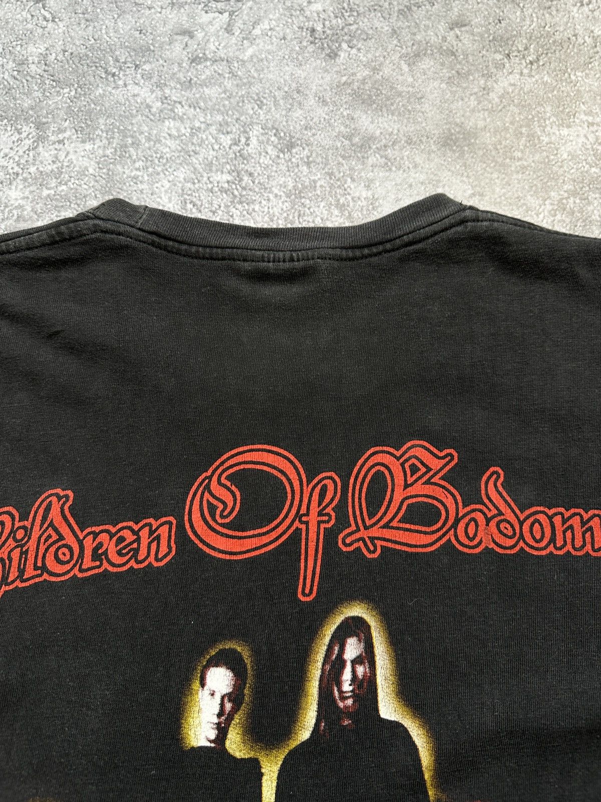 Band Tees Children of Bodom Vintage T-Shirt 2001 Band Tees Faded Size US M / EU 48-50 / 2 - 15 Thumbnail